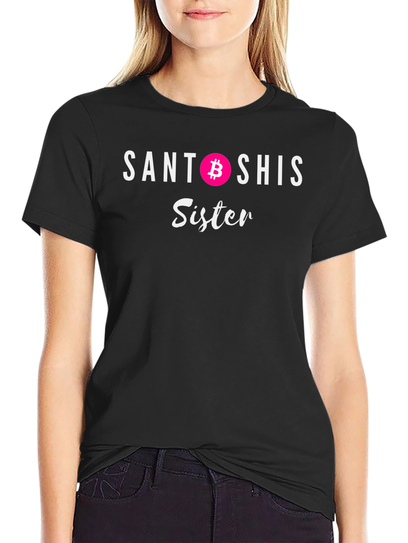 Santoshis Sister Bitcoin T-Shirt