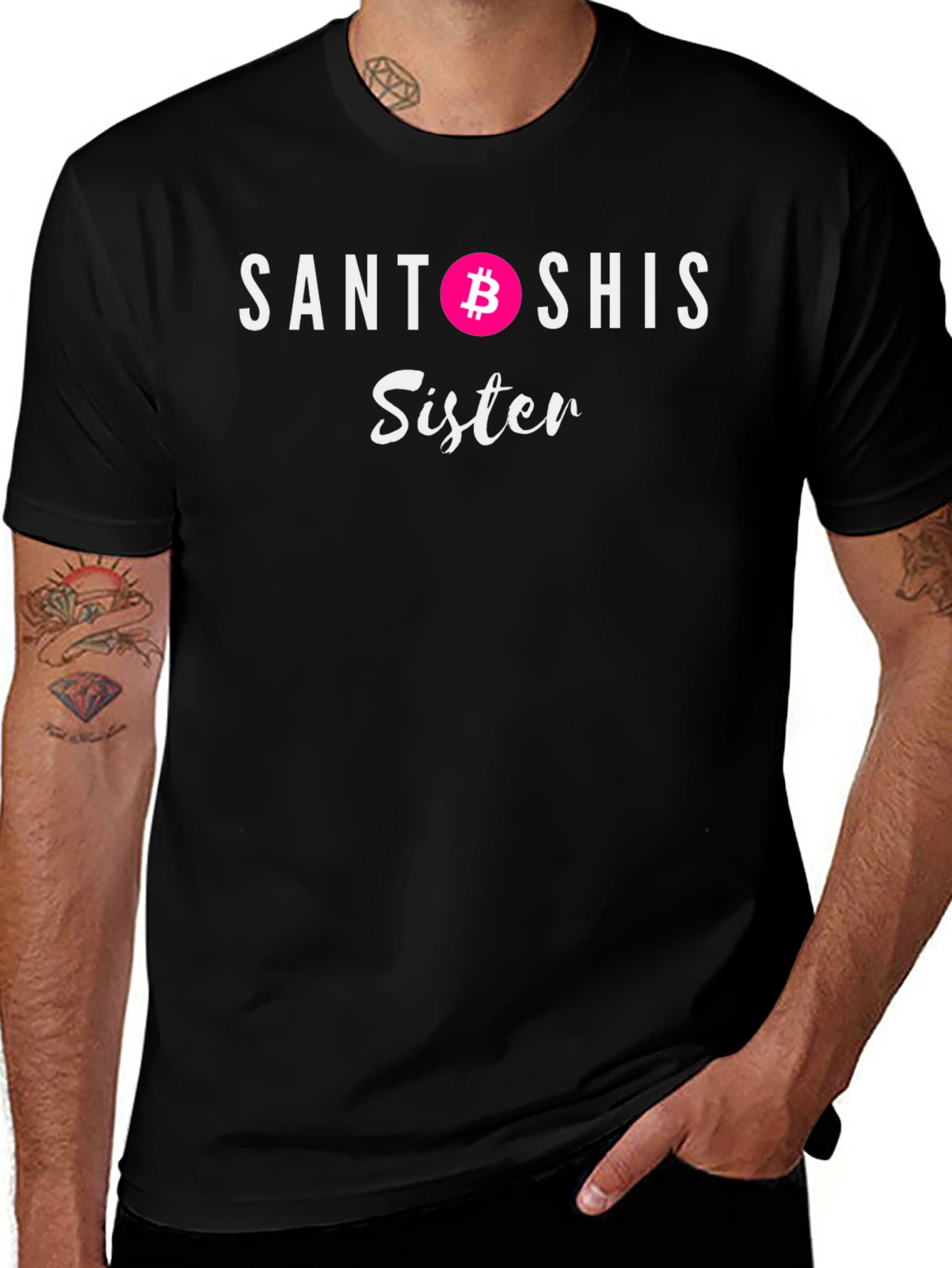 Santoshis Sister Bitcoin T-Shirt
