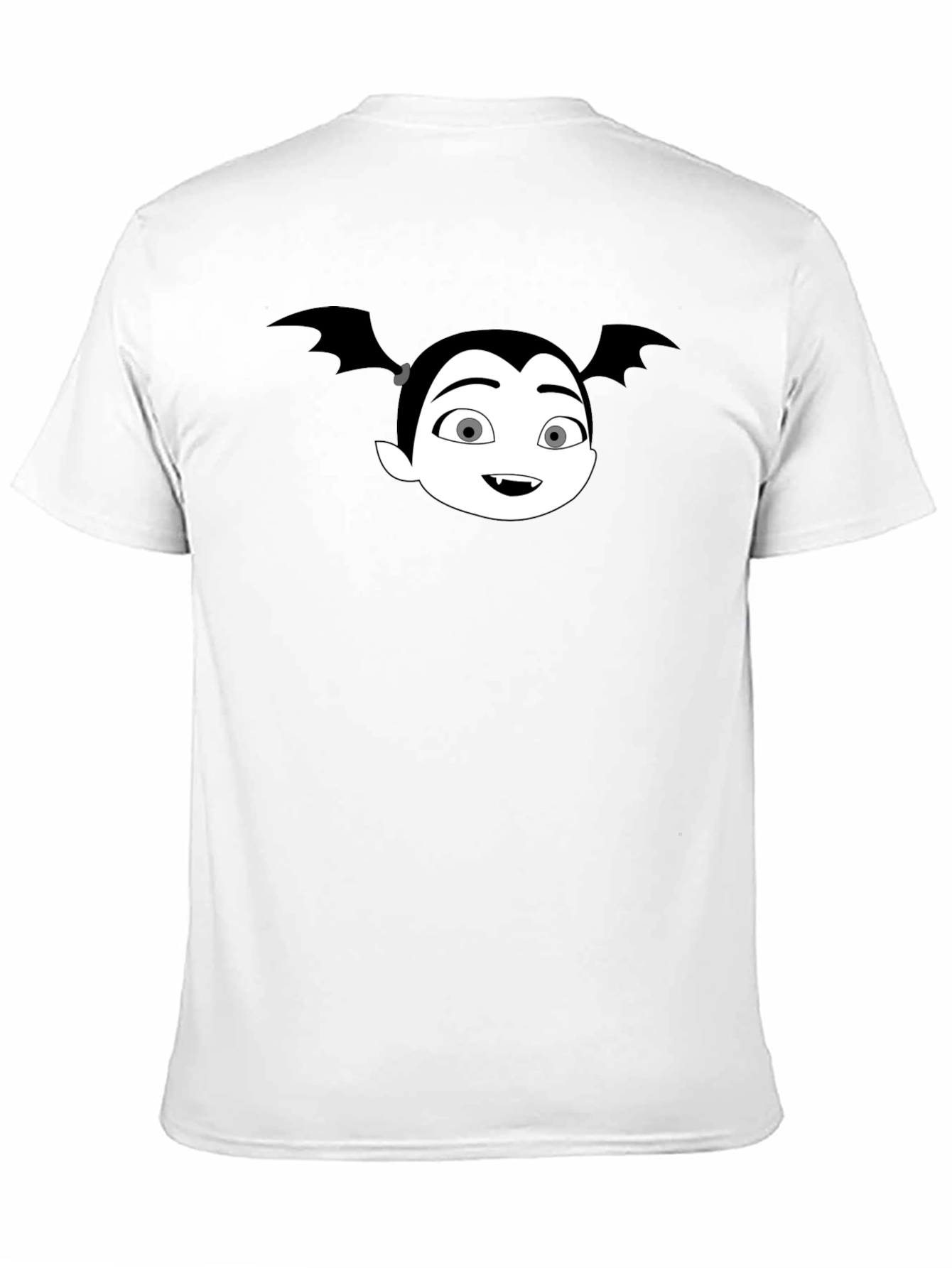 Cartoon Vampire Girl Graphic T-Shirt