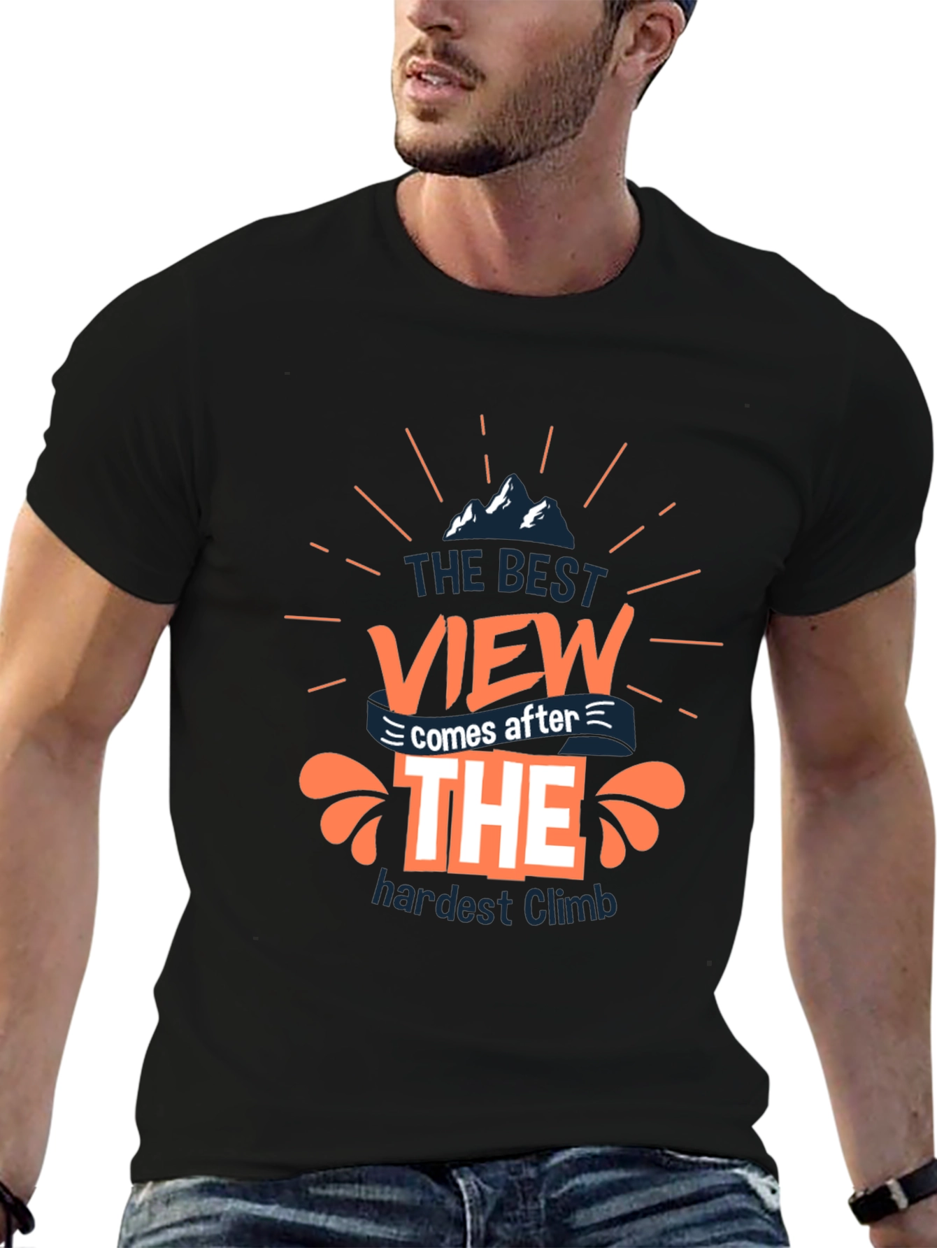 The Best View Climb Graphic Tee
