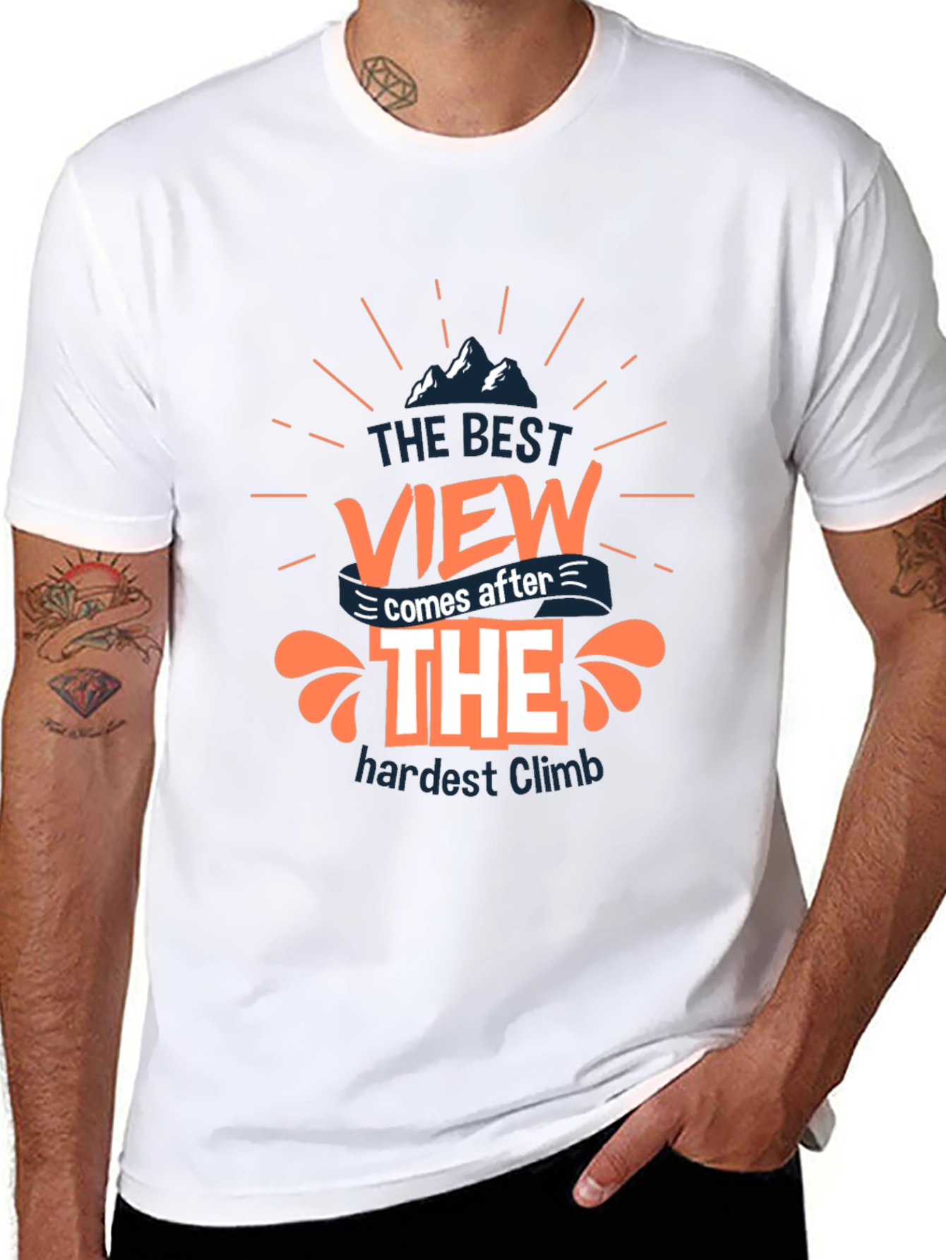 The Best View Climb Graphic Tee