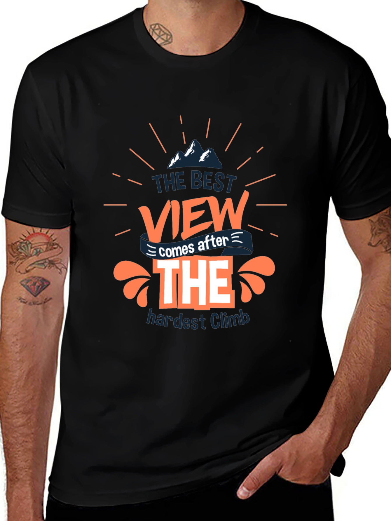 The Best View Climb Graphic Tee