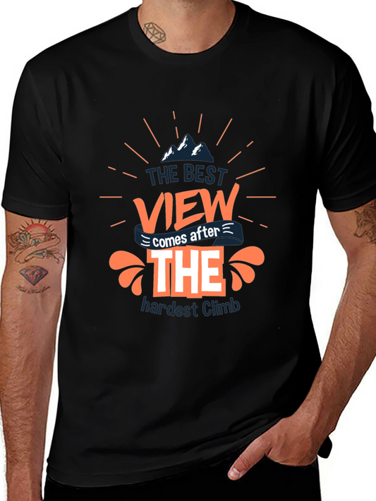 The Best View Climb Graphic Tee