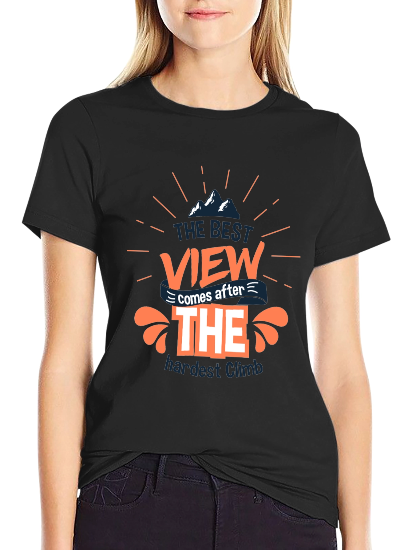 The Best View Climb Graphic Tee