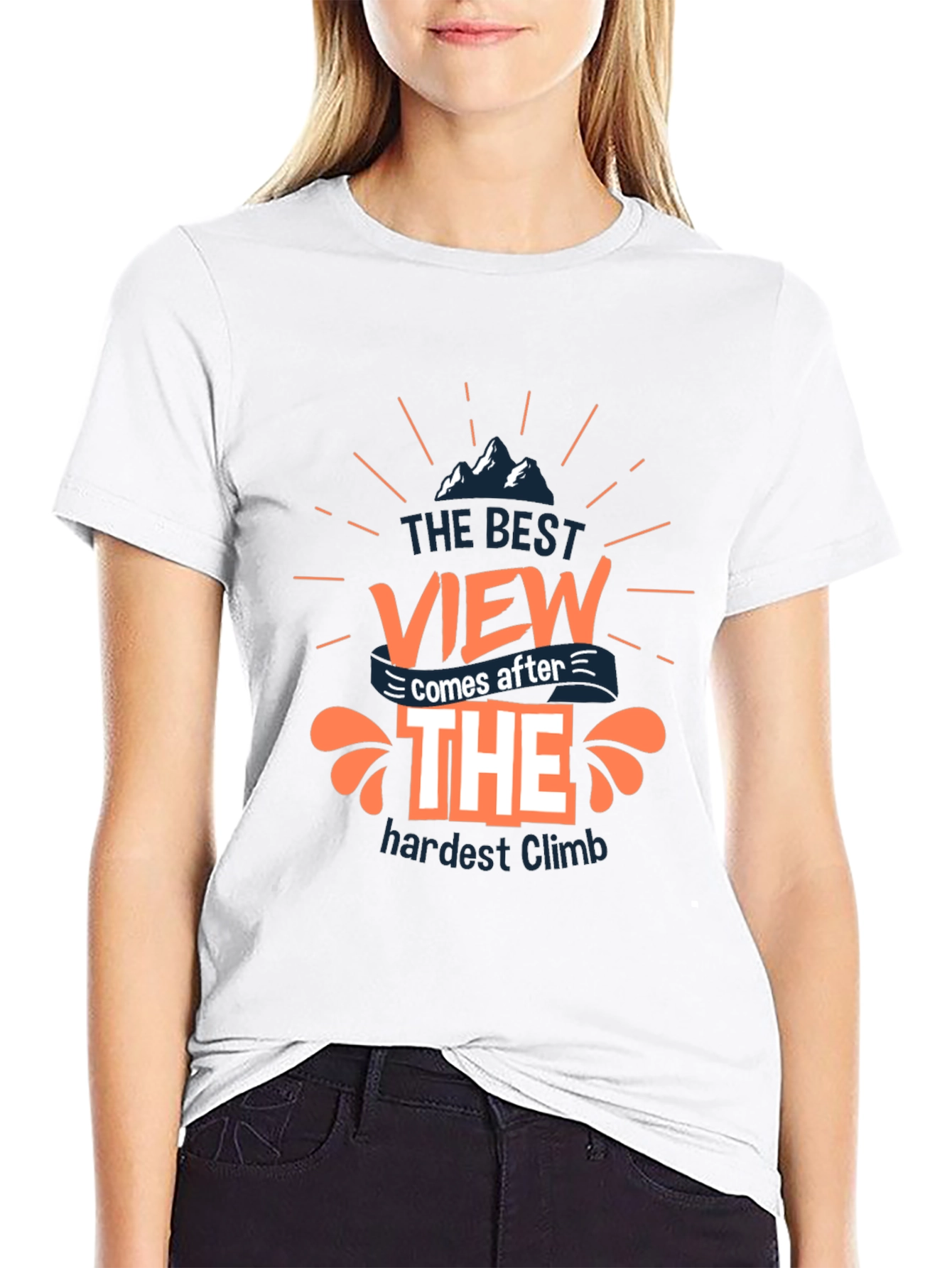 The Best View Climb Graphic Tee
