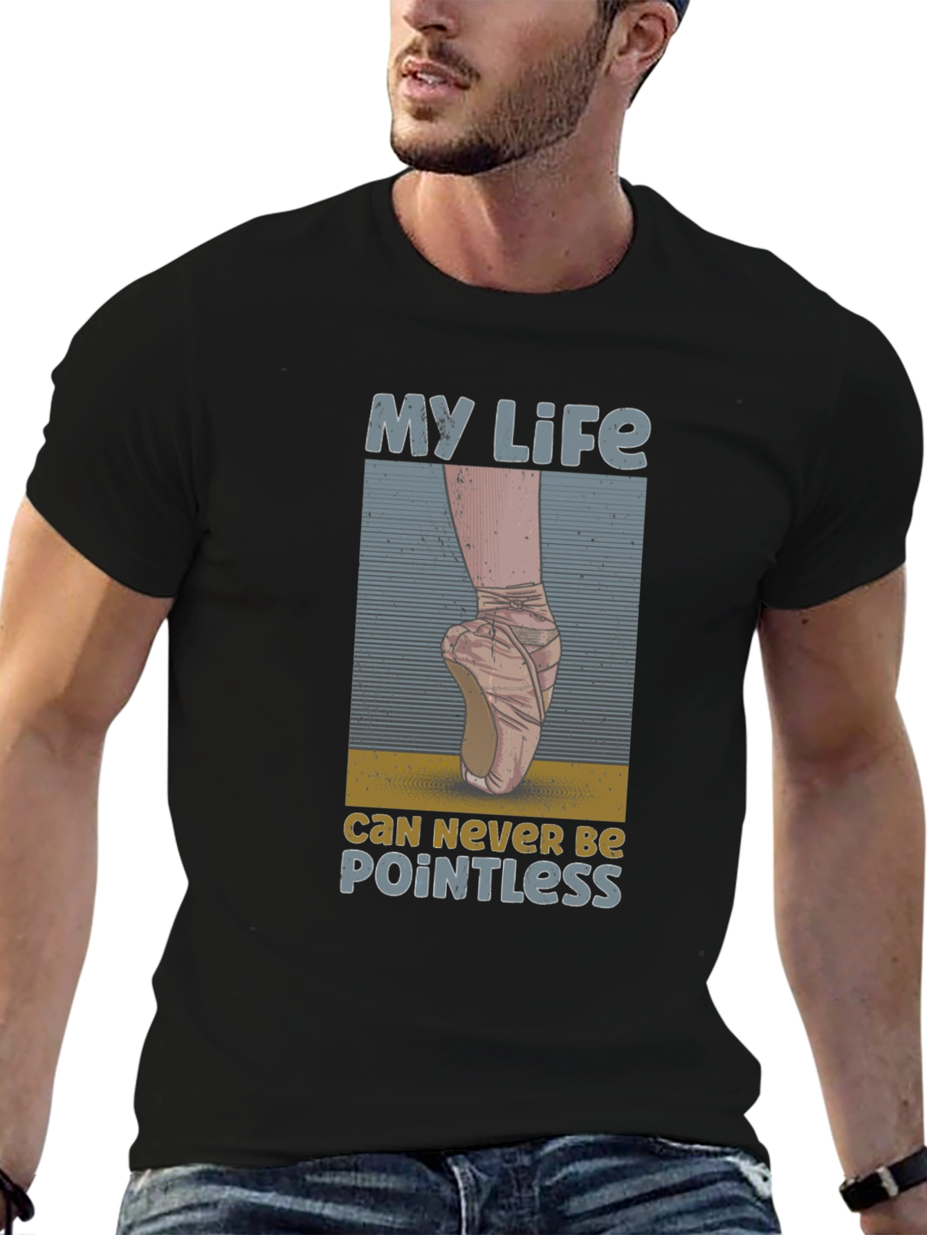 Ballet Life Tee: Never Be Pointless