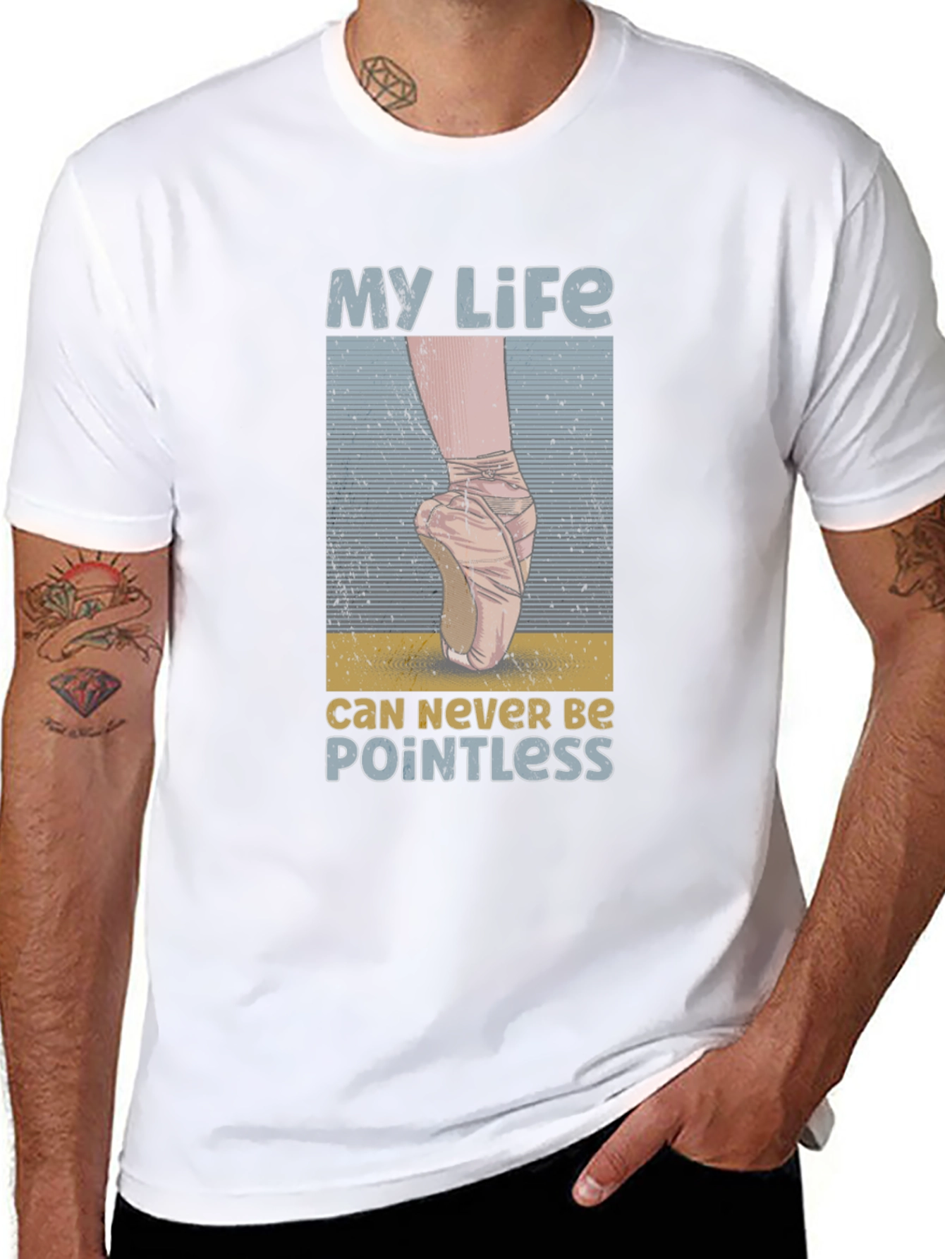 Ballet Life Tee: Never Be Pointless