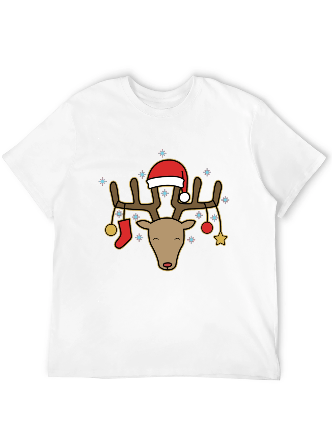 Christmas Reindeer Graphic Tee