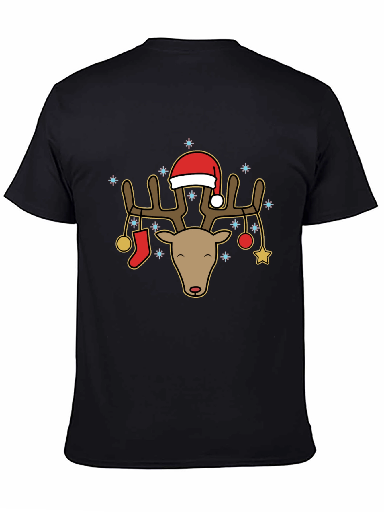 Christmas Reindeer Graphic Tee