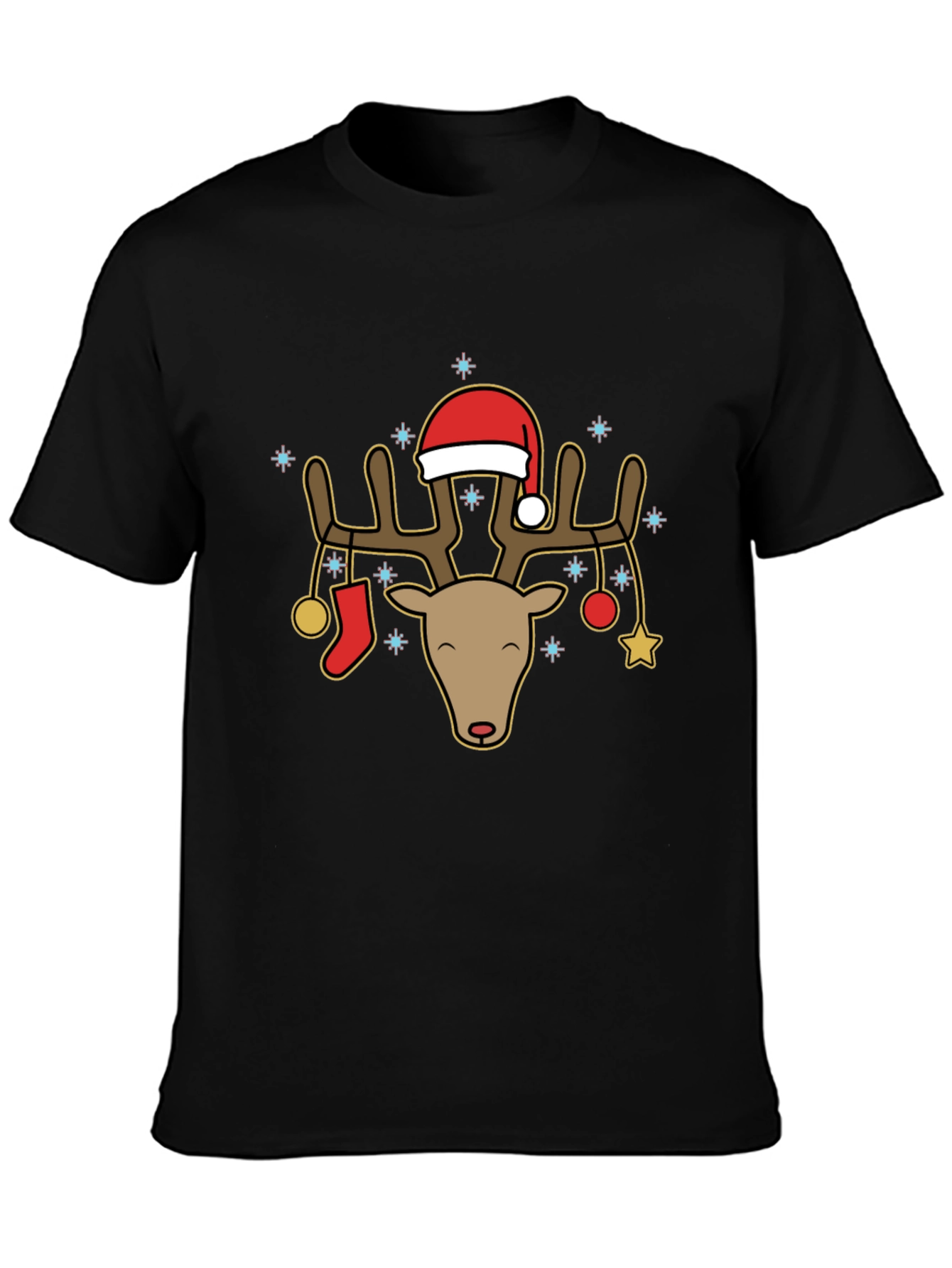 Christmas Reindeer Graphic Tee