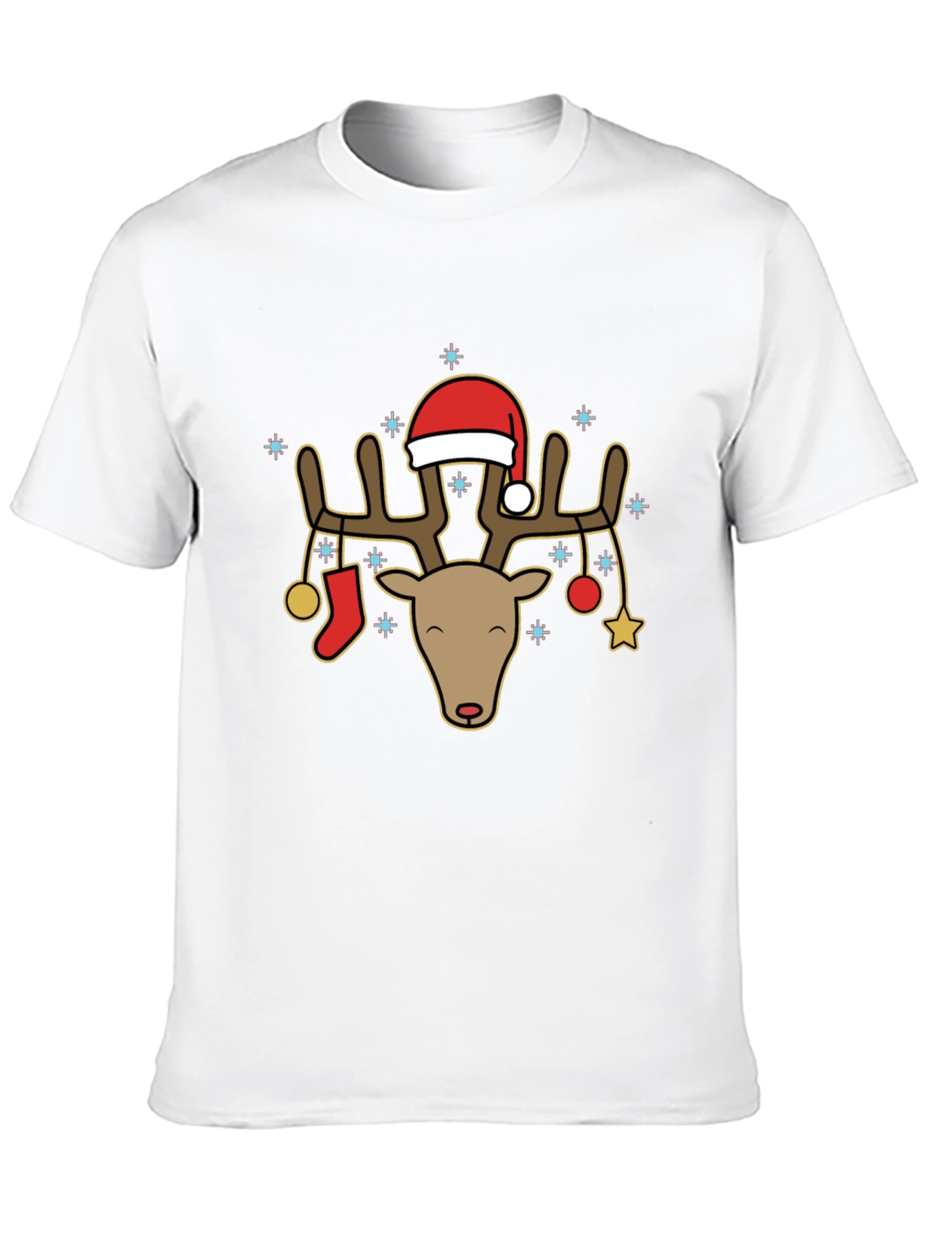 Christmas Reindeer Graphic Tee