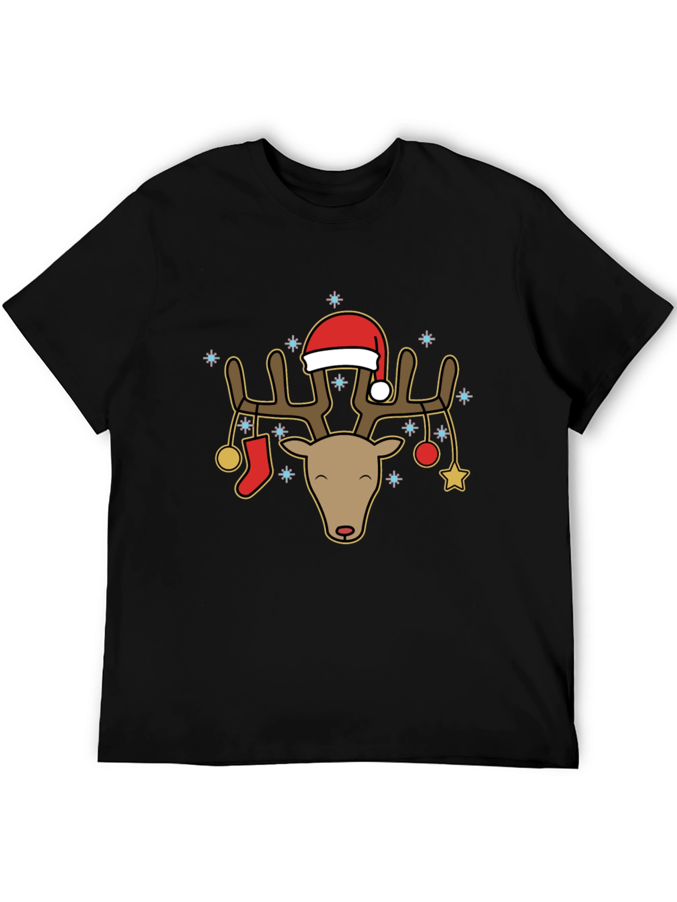 Christmas Reindeer Graphic Tee