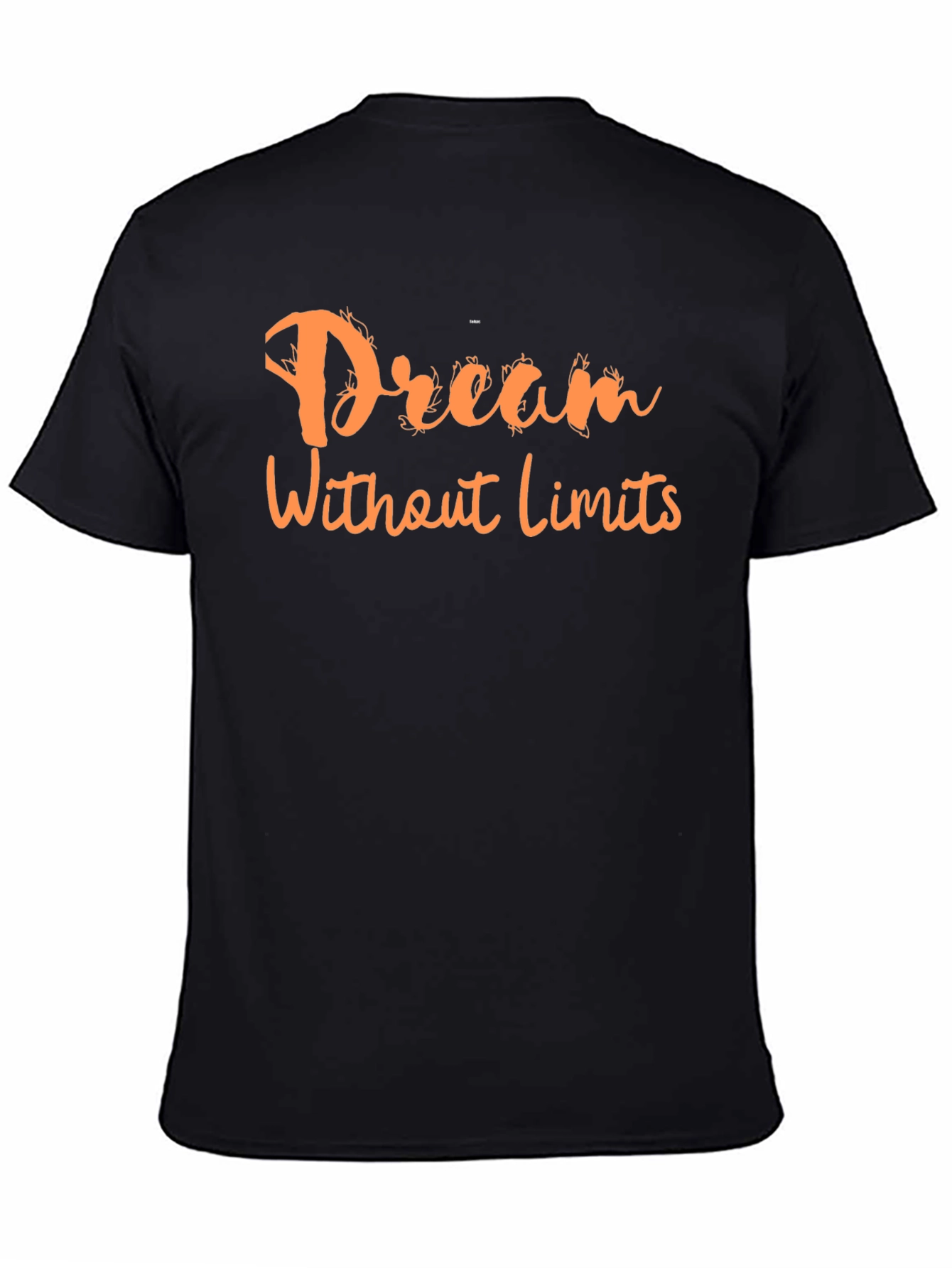 Dream Without Limits Black Graphic Tee
