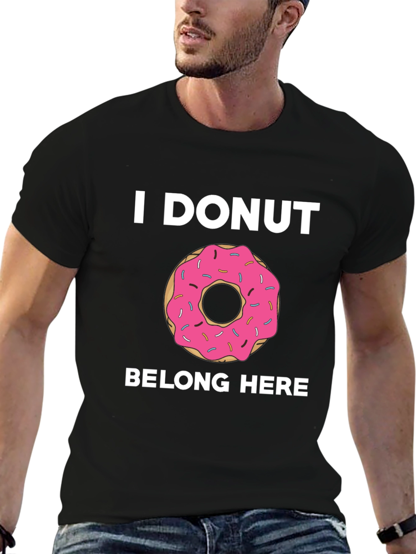 I DONUT Belong Here Graphic Tee