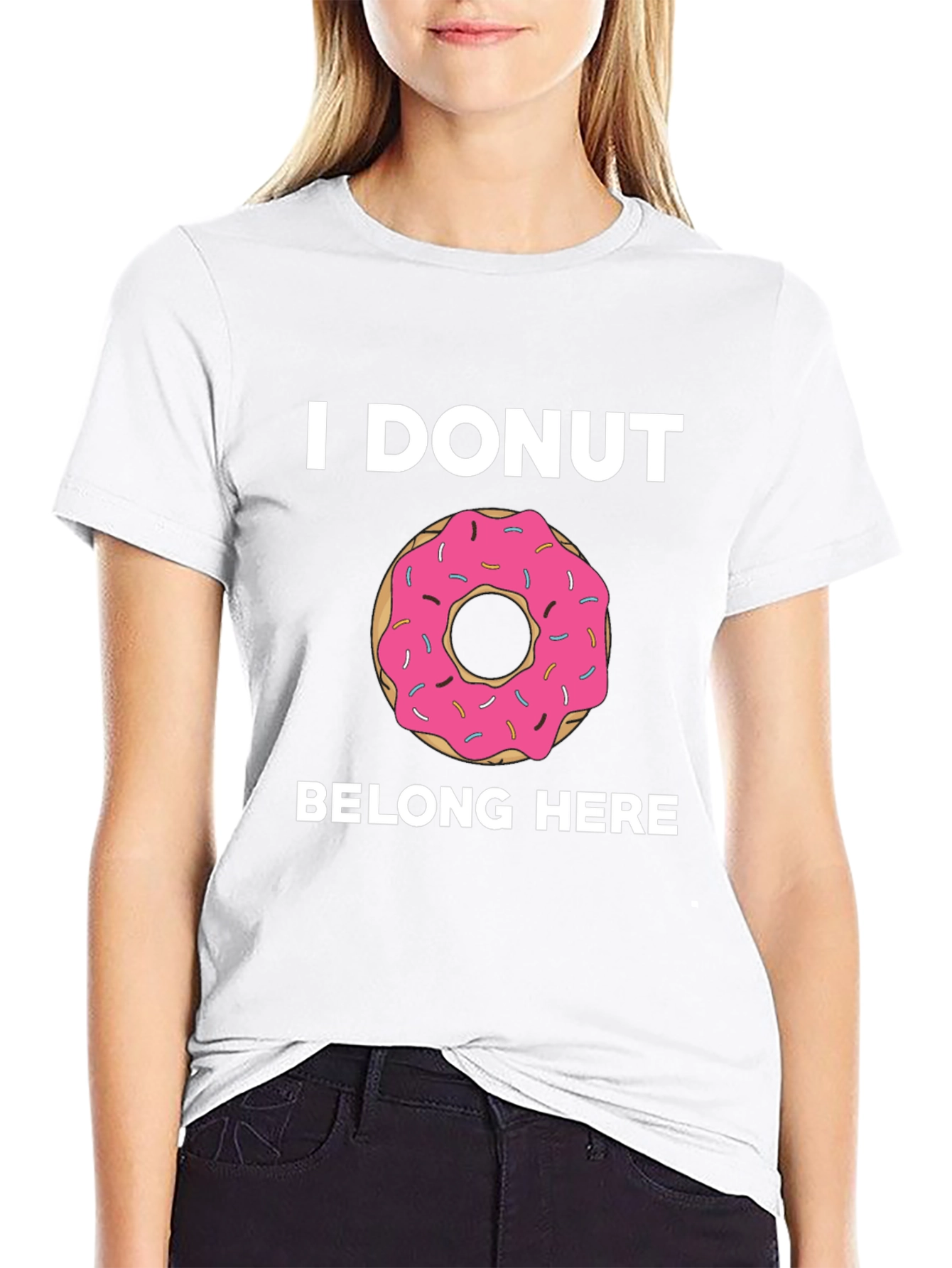 I DONUT Belong Here Graphic Tee