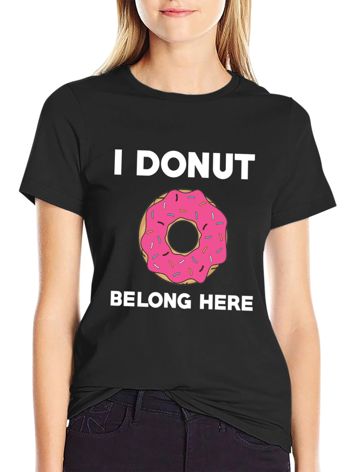 I DONUT Belong Here Graphic Tee