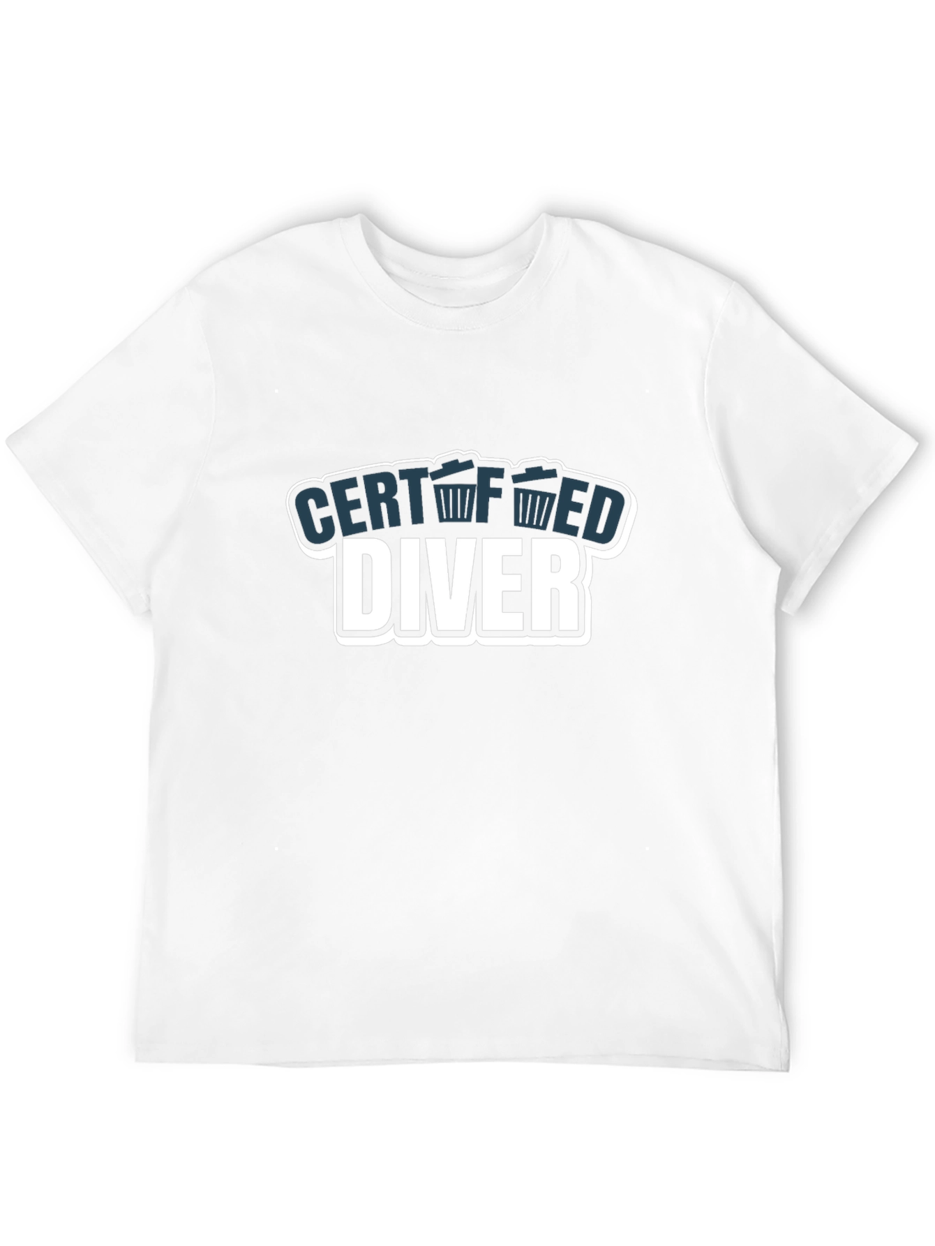 Certified Diver Black T-Shirt
