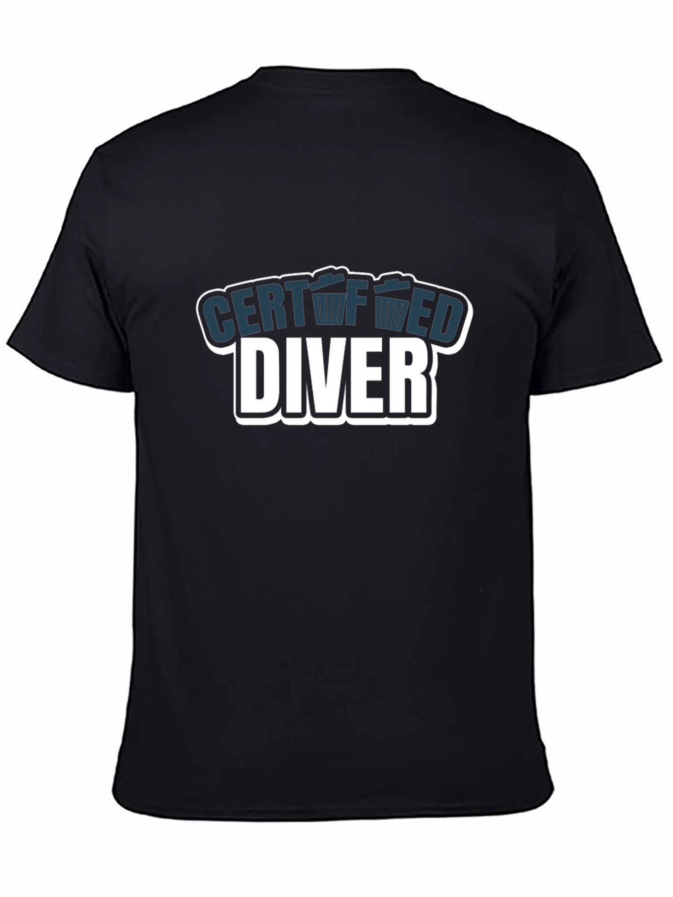 Certified Diver Black T-Shirt