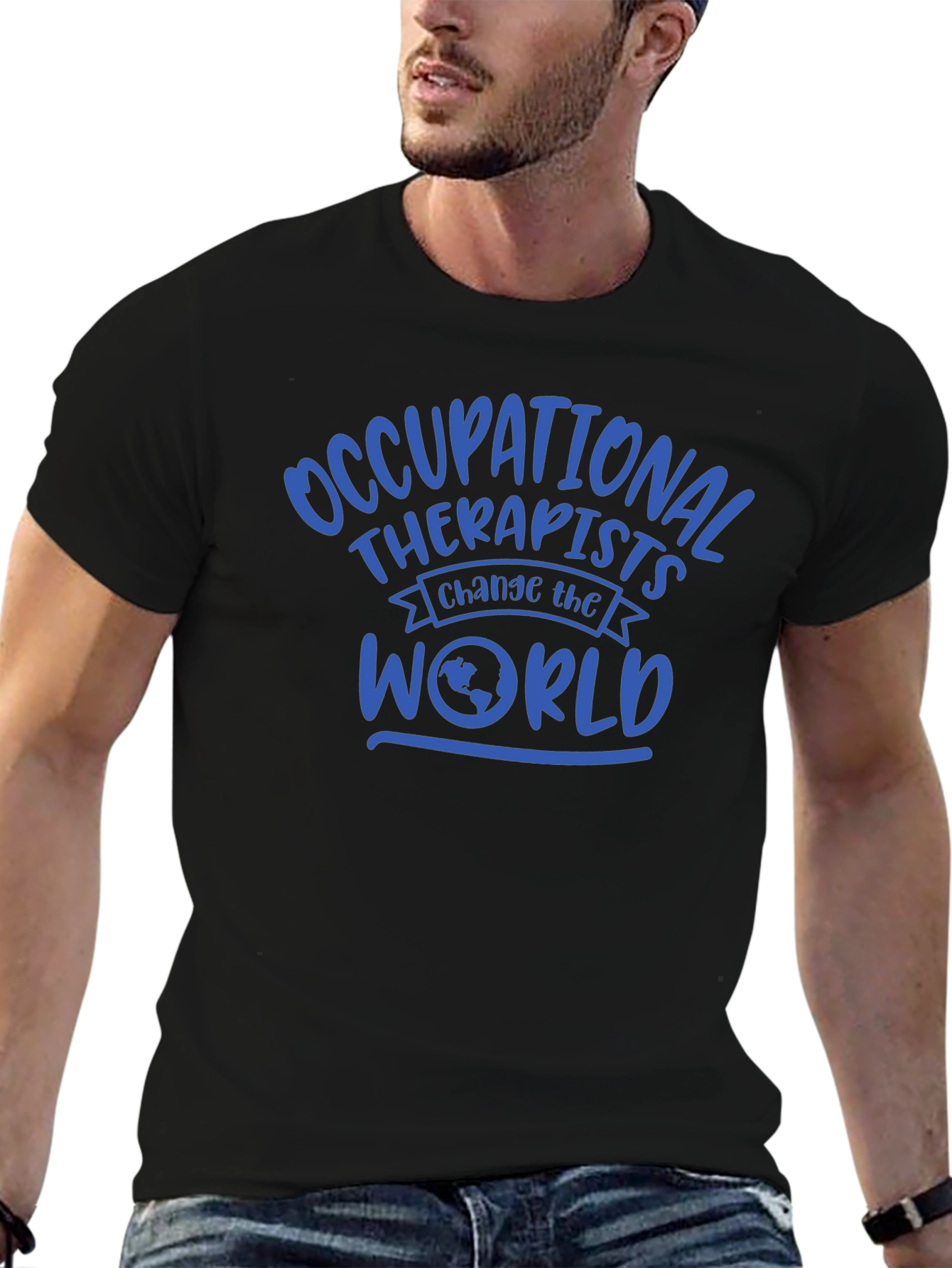 Occupational Therapists Change the World Graphic T-Shirt