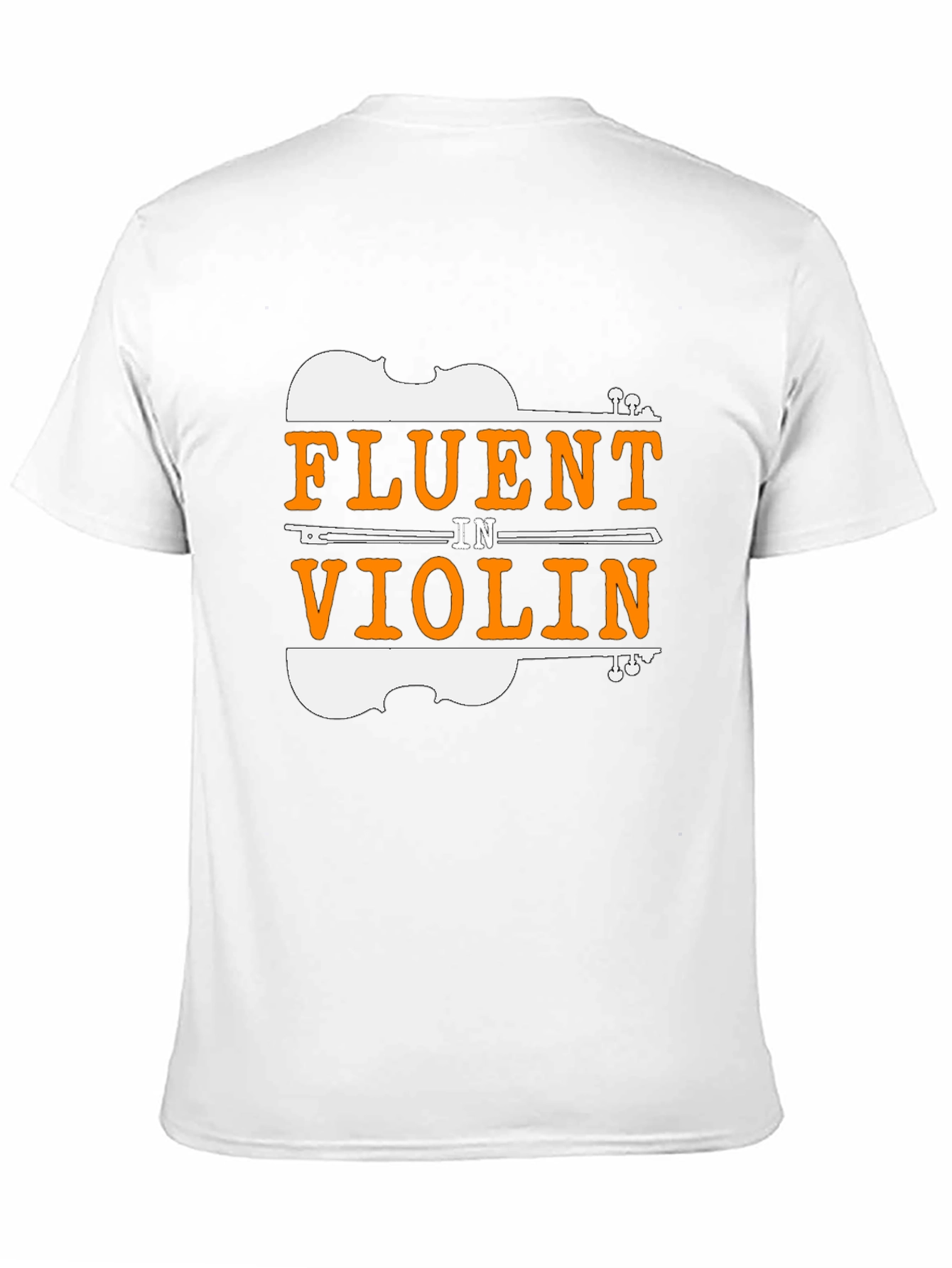 Fluent In Violin Black T-Shirt