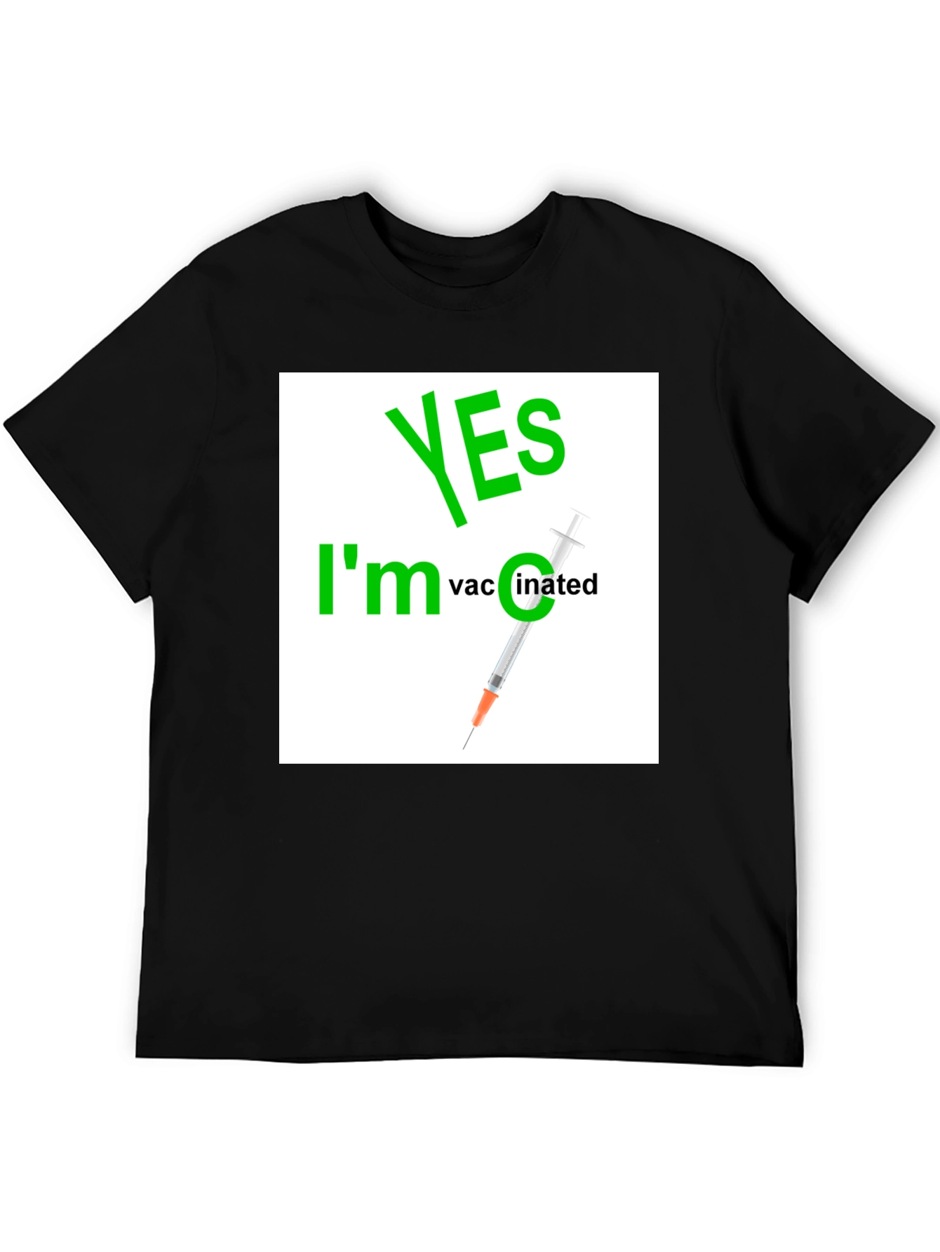 Yes Im Vaccinated Graphic T-Shirt