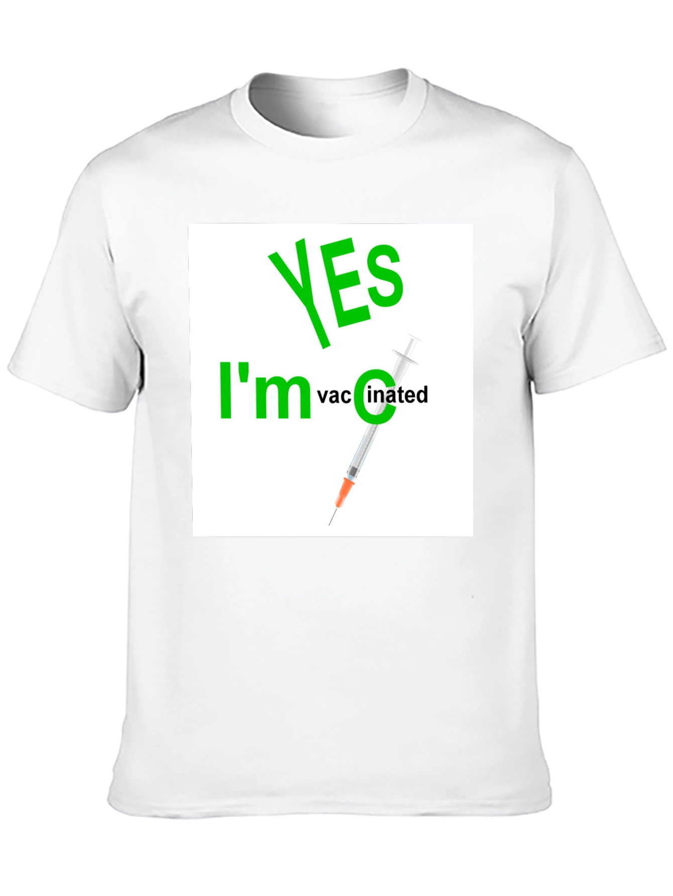 Yes Im Vaccinated Graphic T-Shirt
