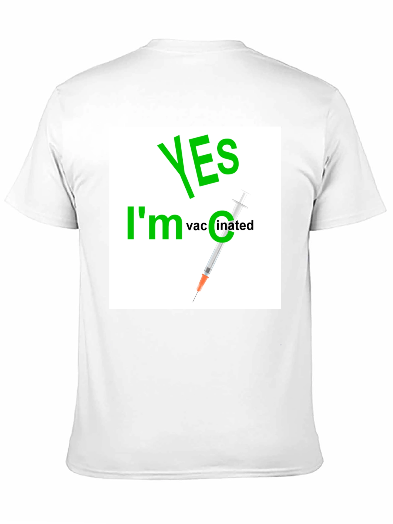 Yes Im Vaccinated Graphic T-Shirt