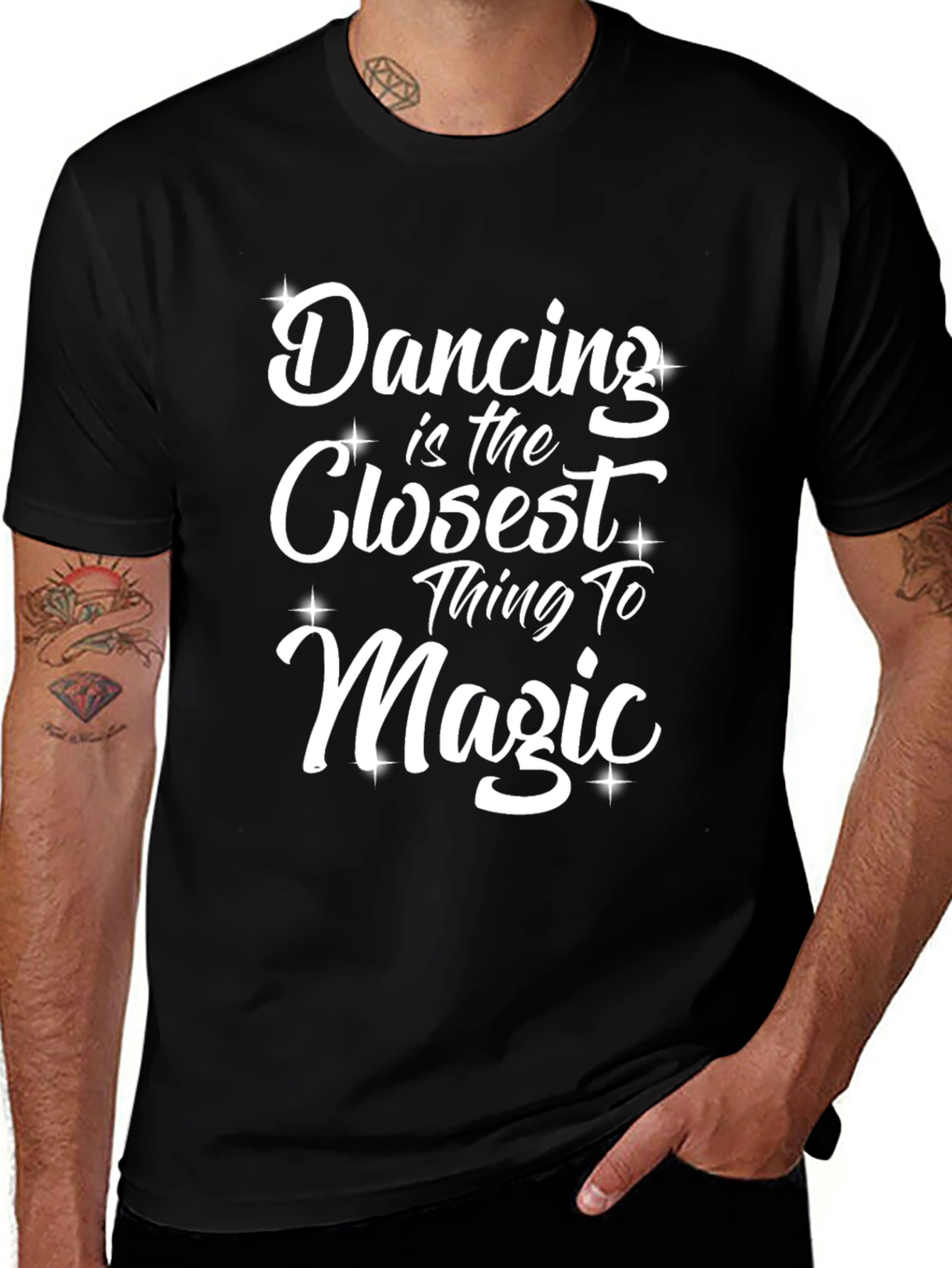 Dancing is Magic Graphic Tee - Stylish Unisex T-Shirt