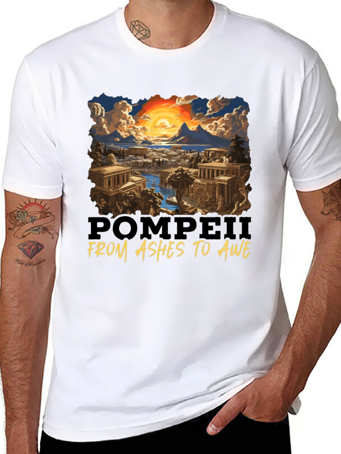 Pompeii: From Ashes to Awe T-Shirt