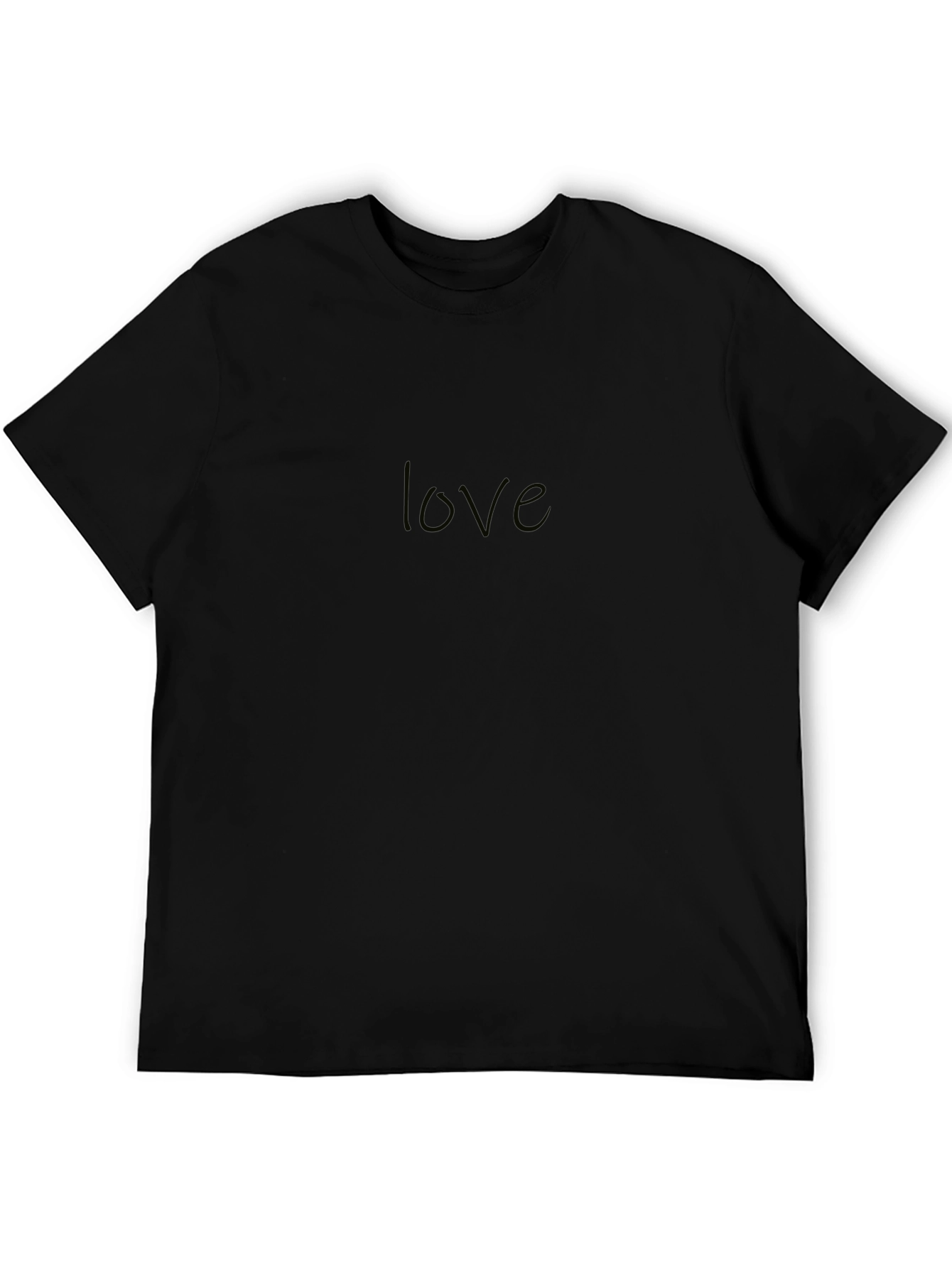 Black Love Graphic Tee - Everyday Comfort