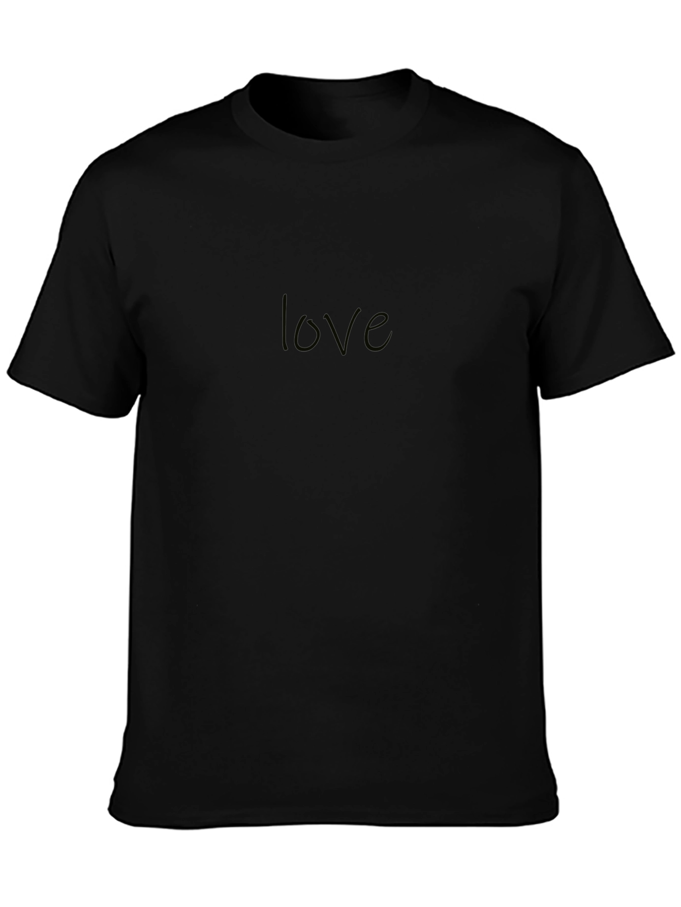 Black Love Graphic Tee - Everyday Comfort
