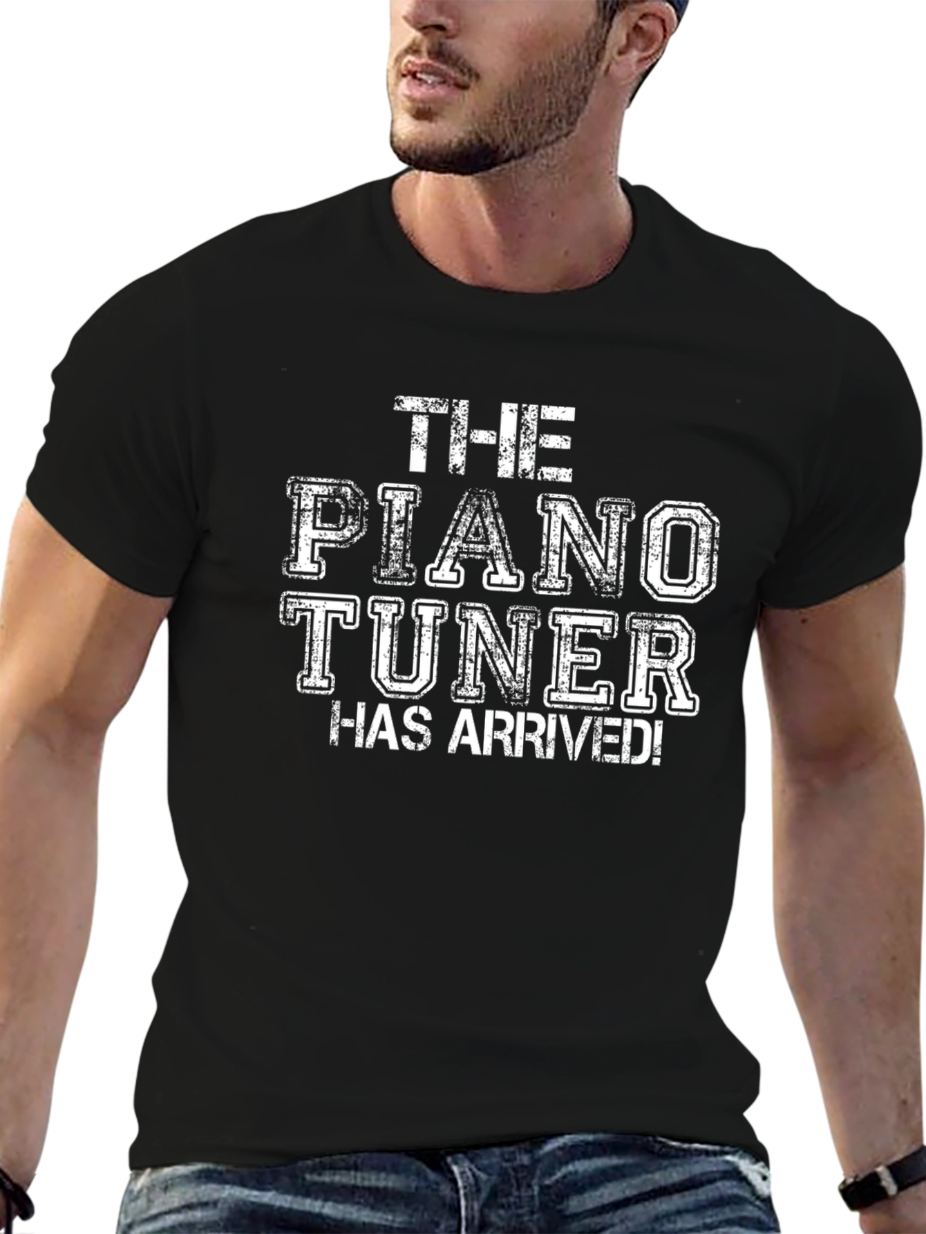 The Piano Tuner Has Arrived Graphic Tee