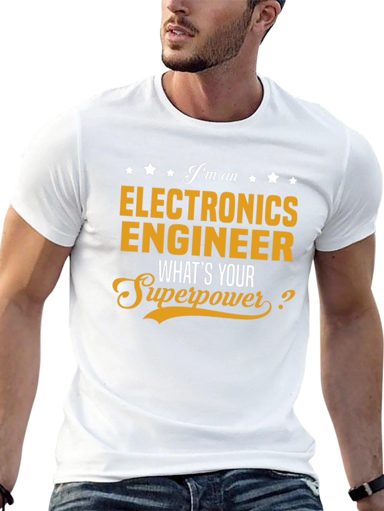 Electronics Engineer Superpower T-Shirt - Funny Gift