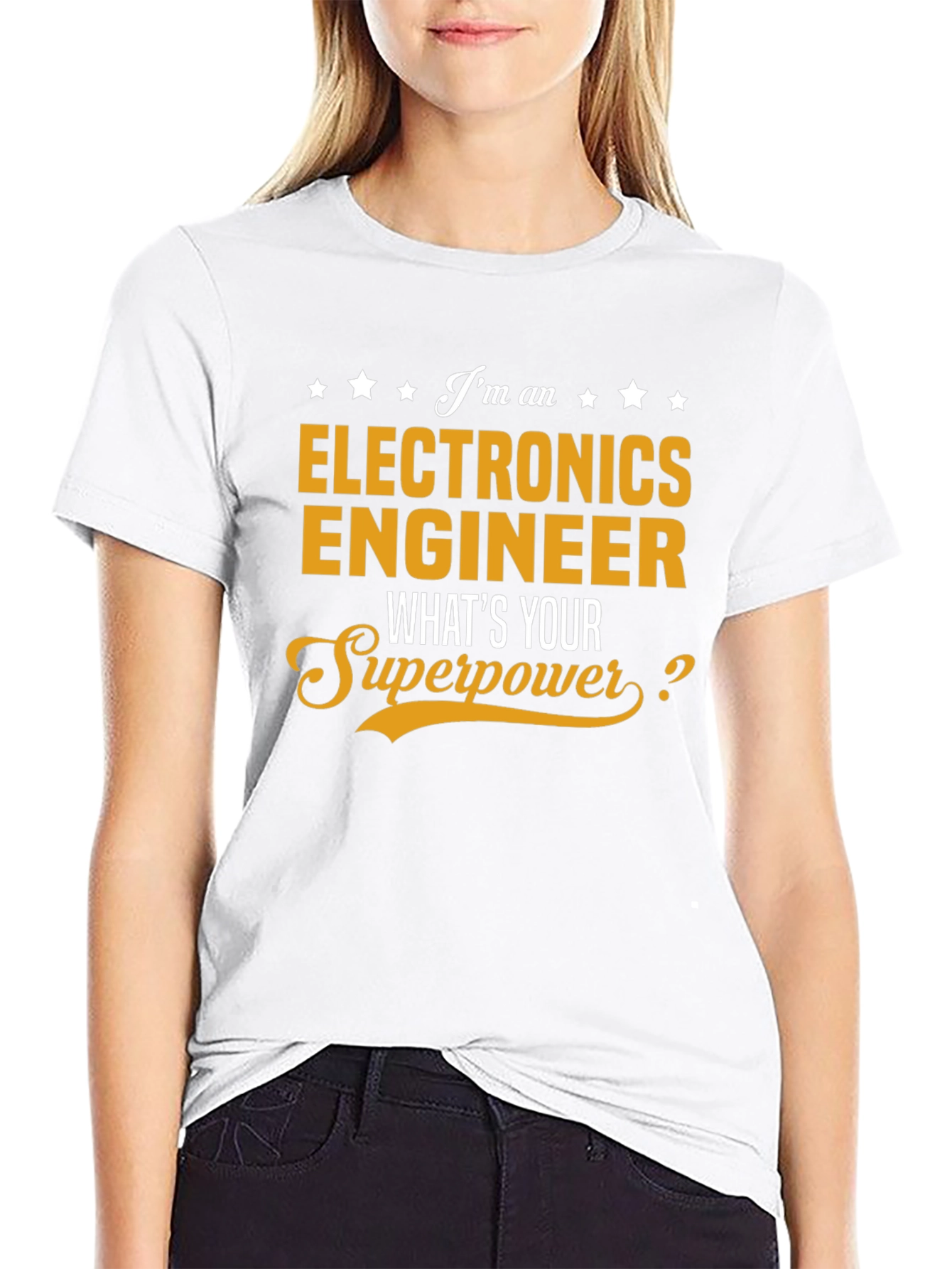 Electronics Engineer Superpower T-Shirt - Funny Gift