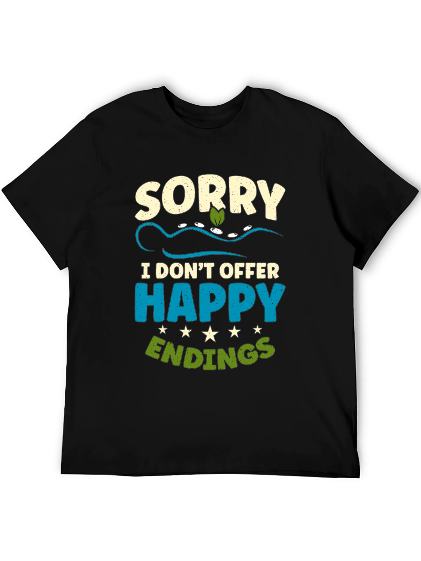 Sorry No Happy Endings Graphic Tee