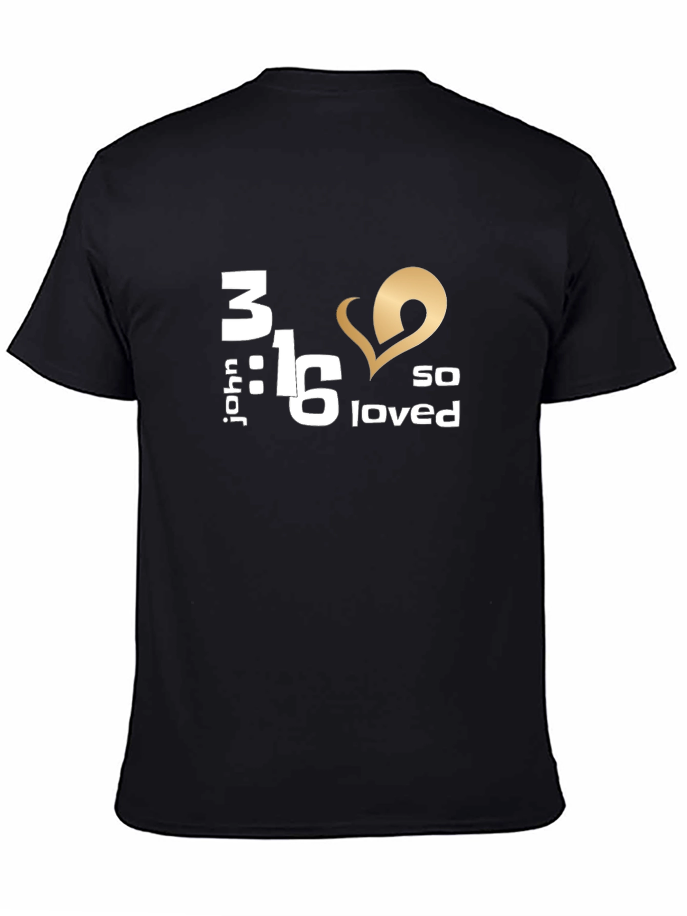 John 3:16 Christian Graphic Tee