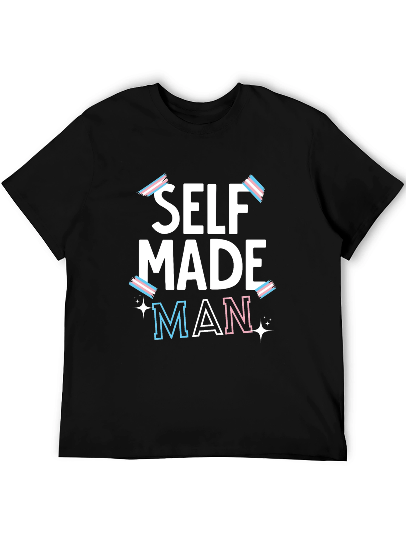 Self Made Man Trans Pride T-Shirt