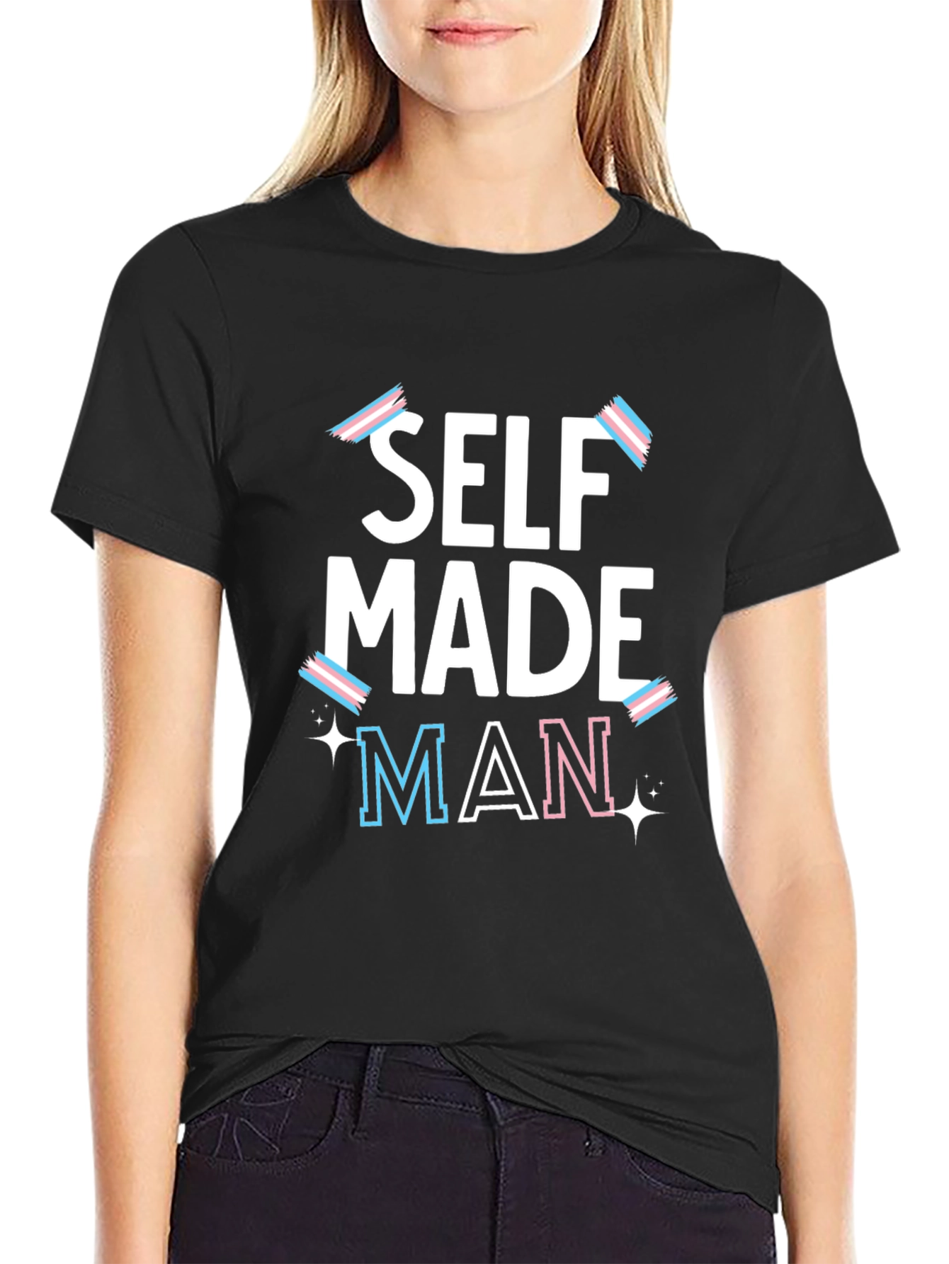 Self Made Man Trans Pride T-Shirt