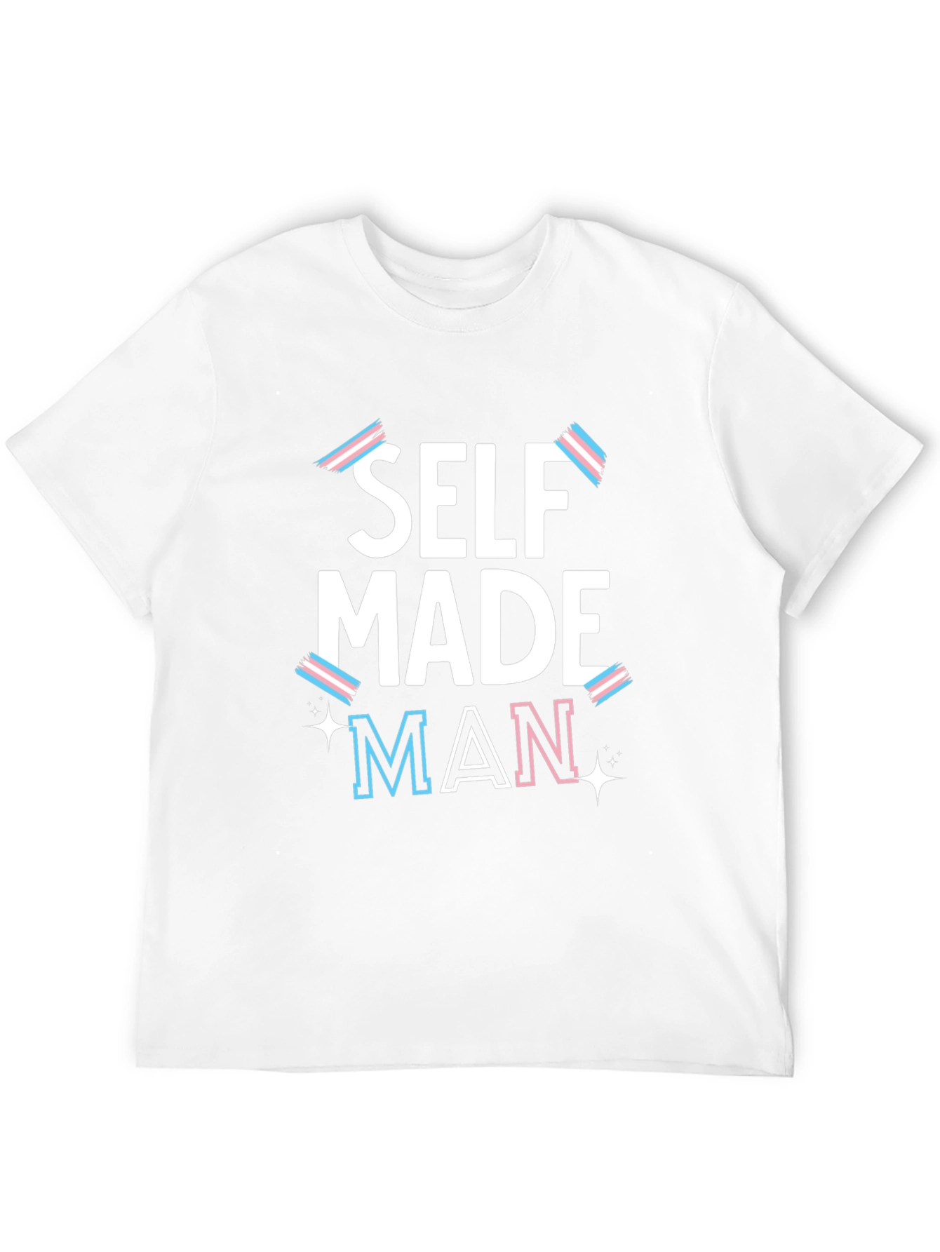 Self Made Man Trans Pride T-Shirt