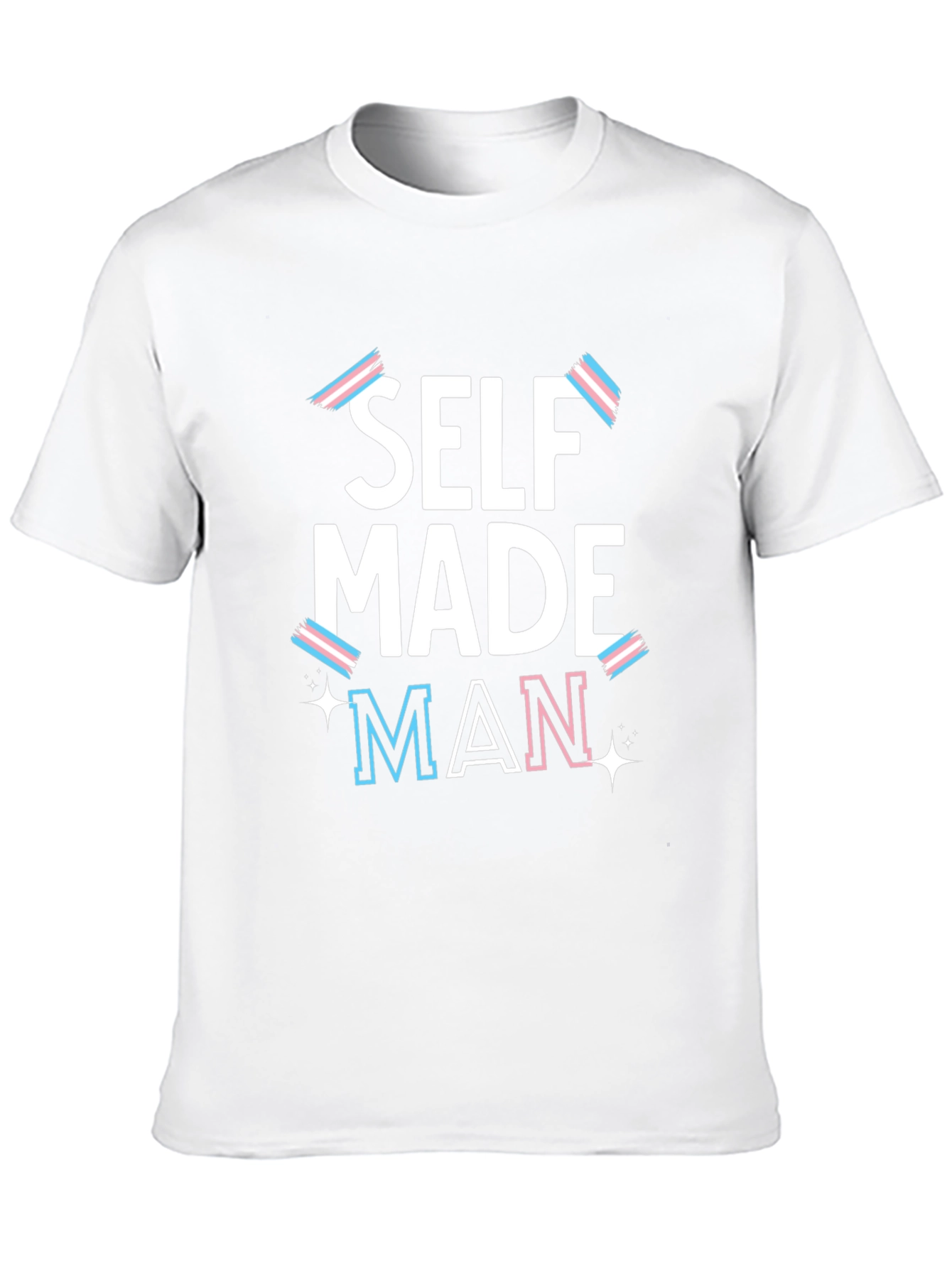 Self Made Man Trans Pride T-Shirt