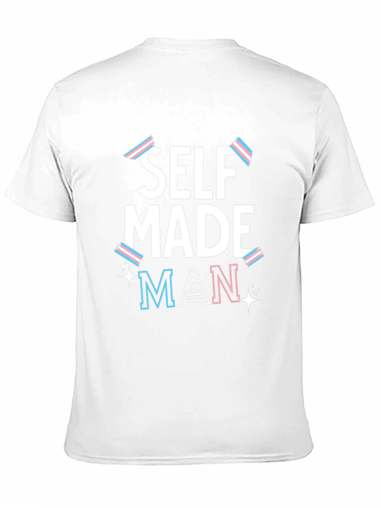 Self Made Man Trans Pride T-Shirt