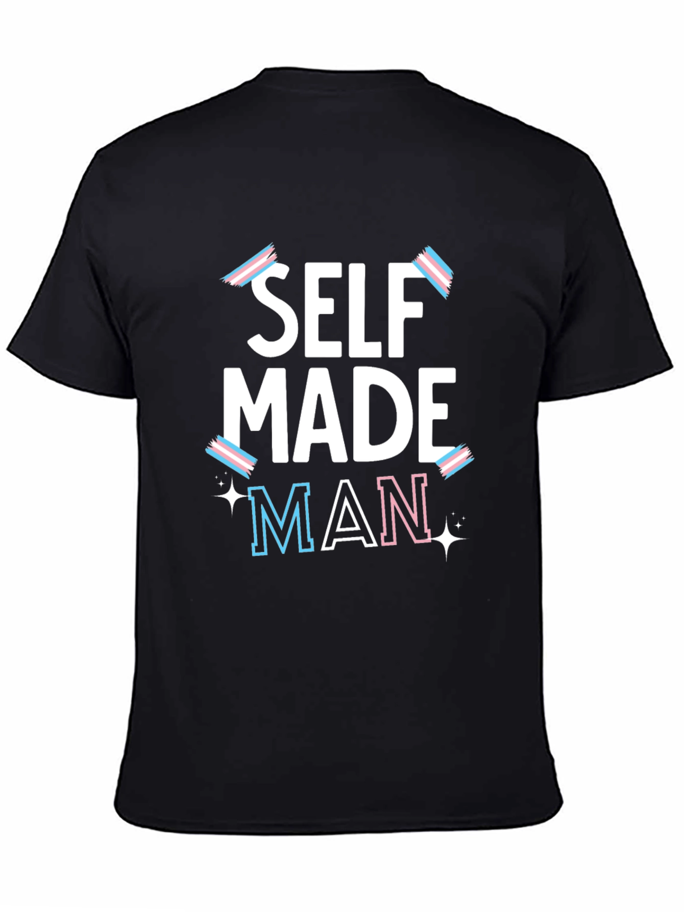 Self Made Man Trans Pride T-Shirt