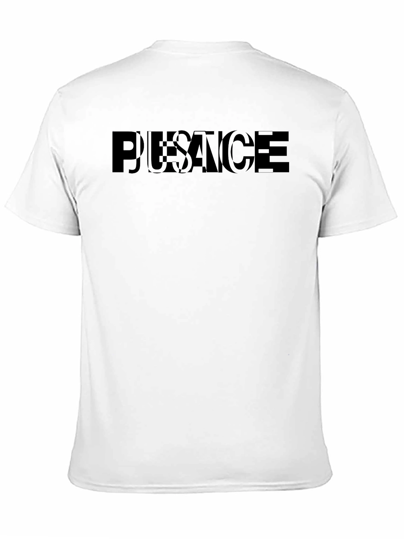 PUSACE Graphic Print Crew Neck T-Shirt