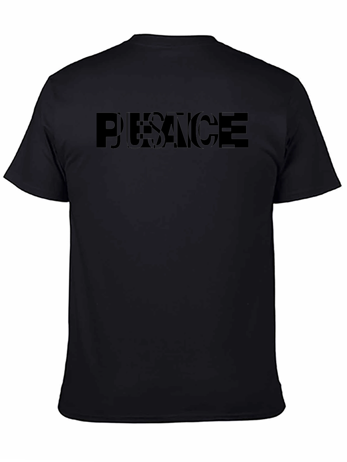 PUSACE Graphic Print Crew Neck T-Shirt