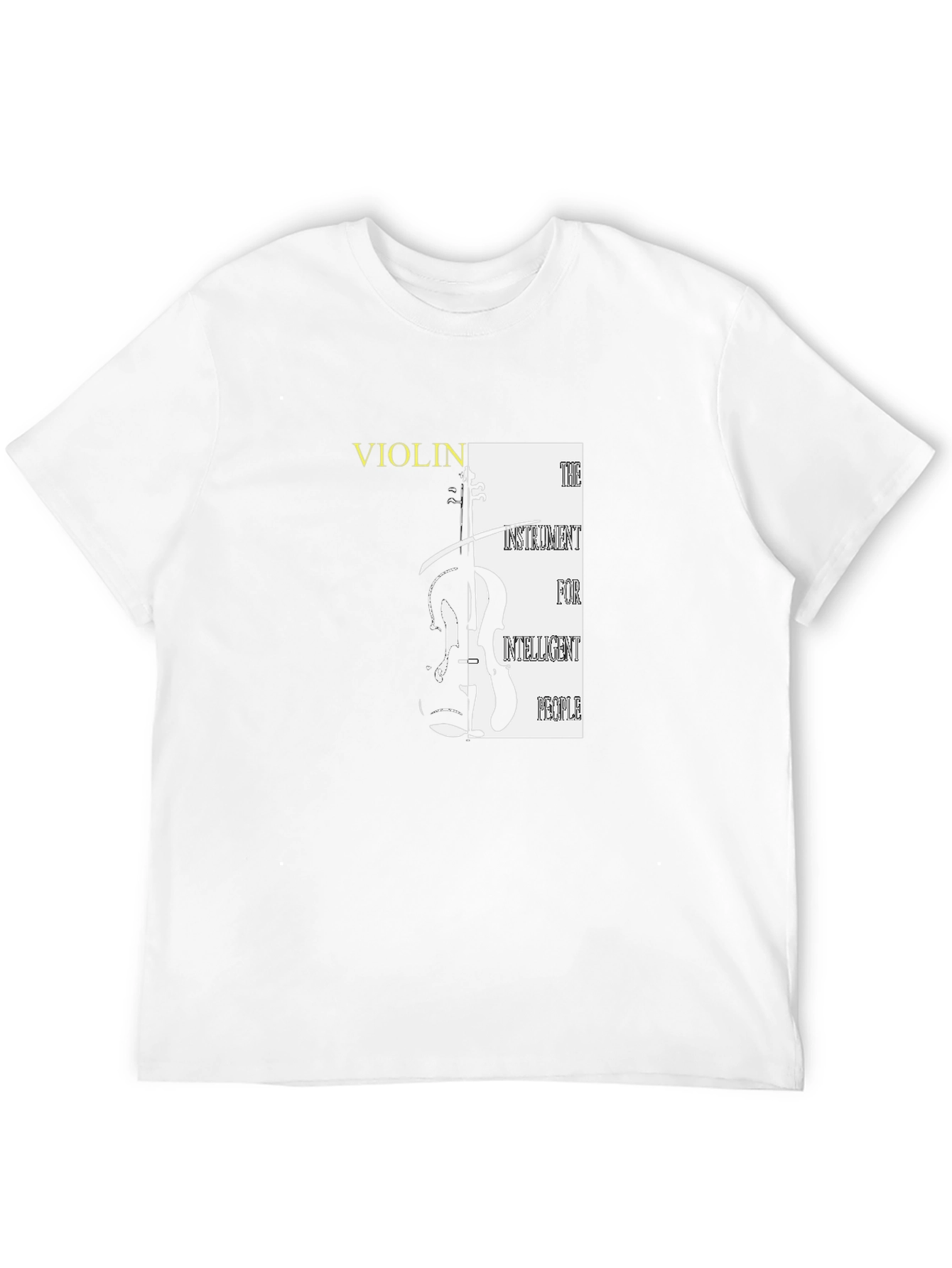 Violin Lover T-Shirt - Intelligent People Instrument Tee