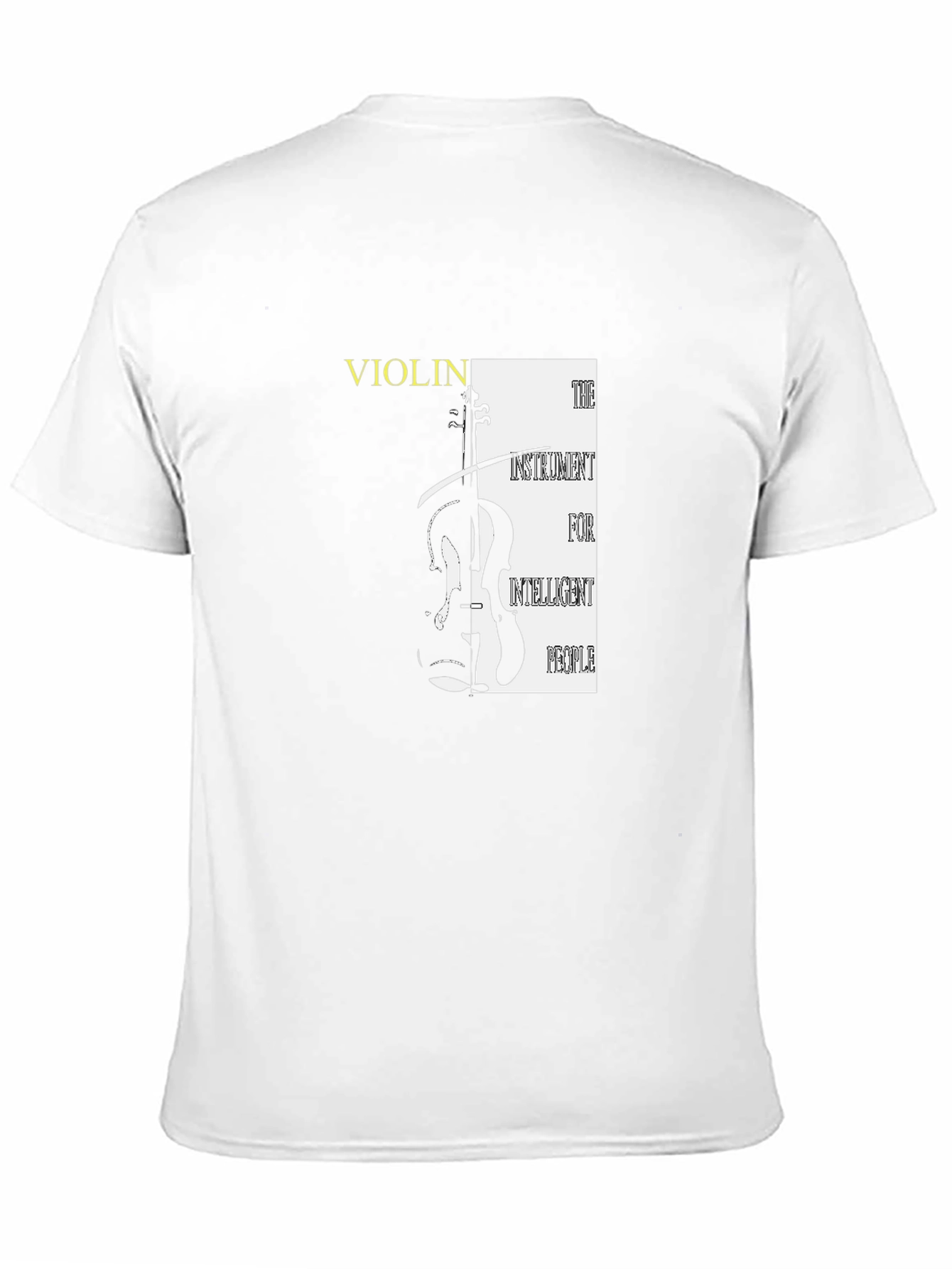Violin Lover T-Shirt - Intelligent People Instrument Tee