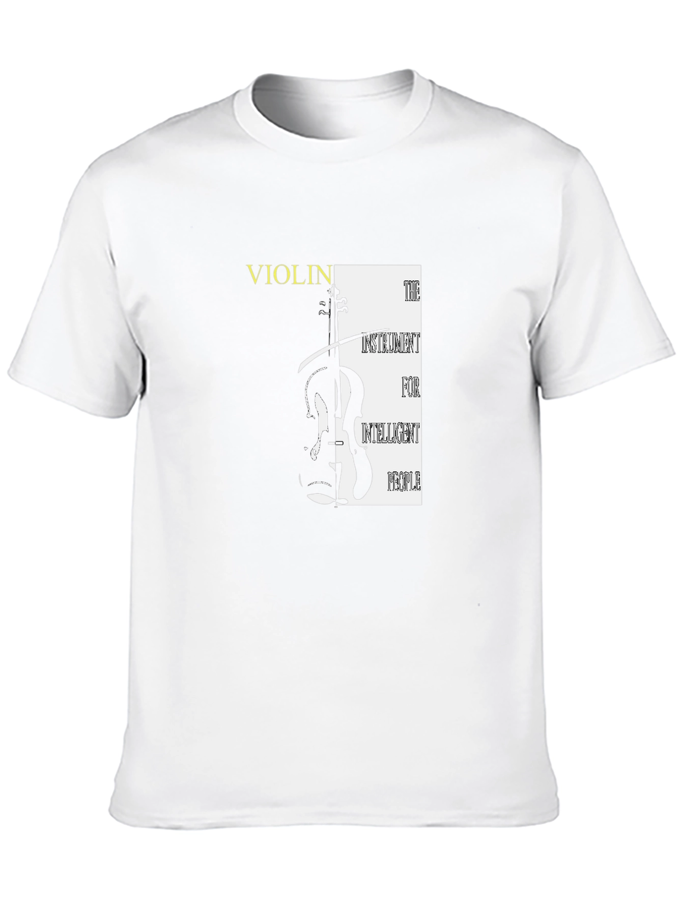 Violin Lover T-Shirt - Intelligent People Instrument Tee