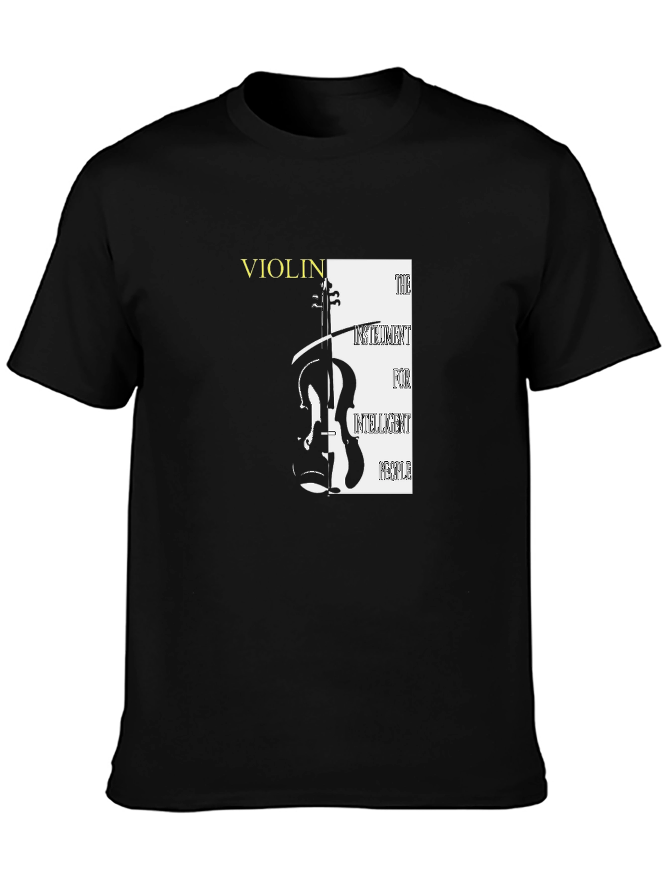 Violin Lover T-Shirt - Intelligent People Instrument Tee