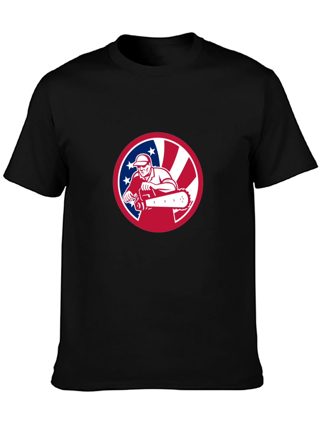 Patriotic Chainsaw T-Shirt