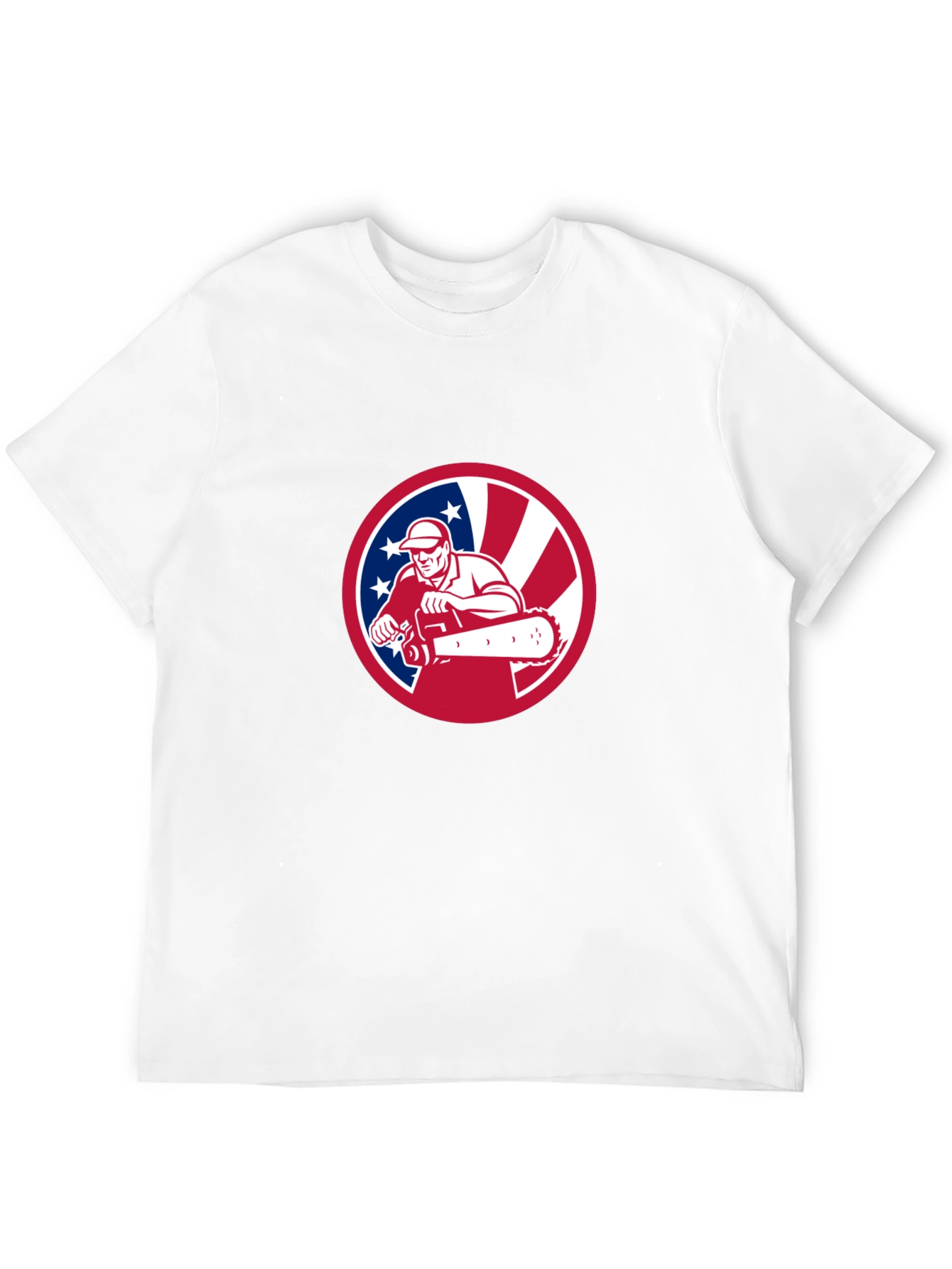 Patriotic Chainsaw T-Shirt